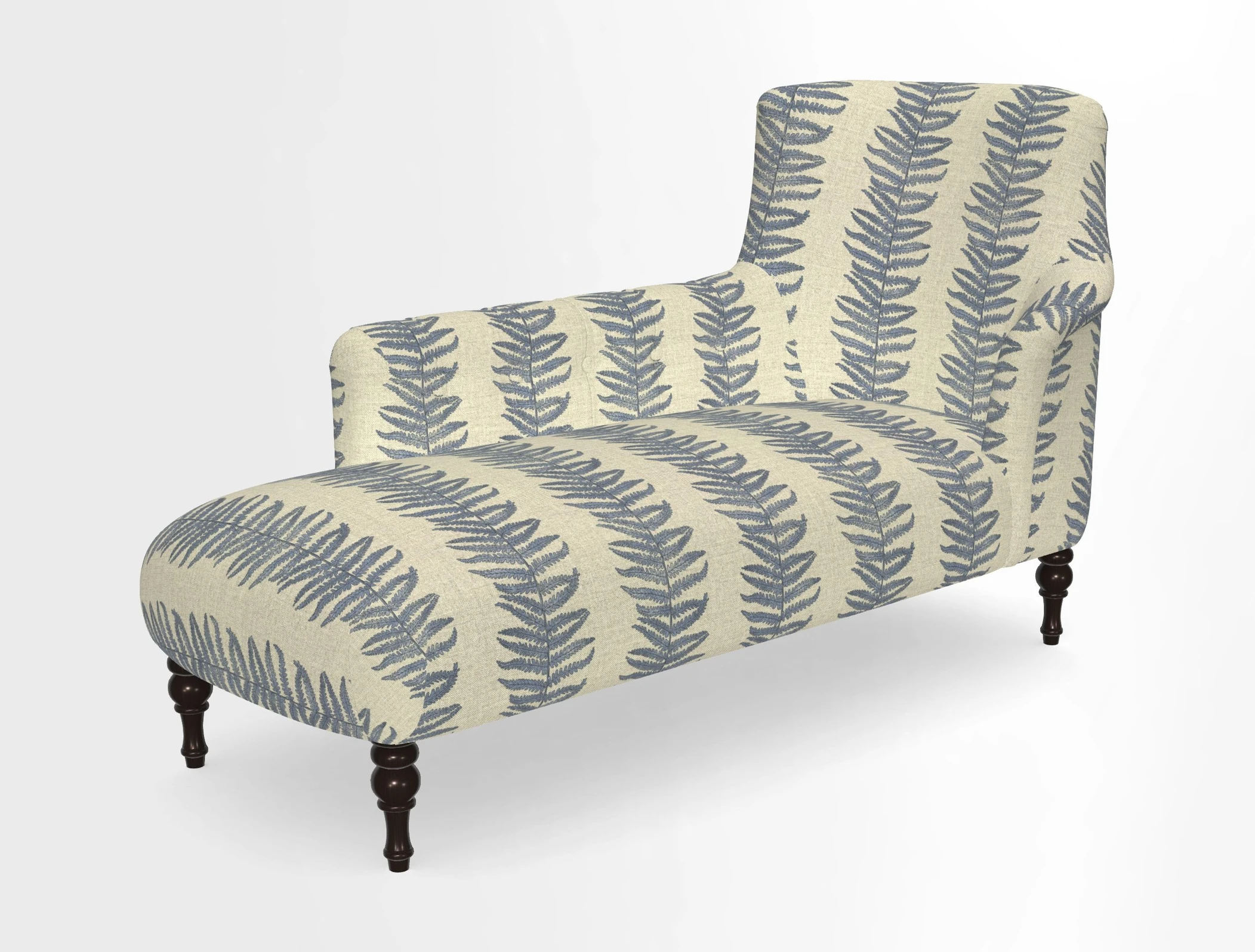 Anglesey LHF Chaise in in J Brown Paolo Lava