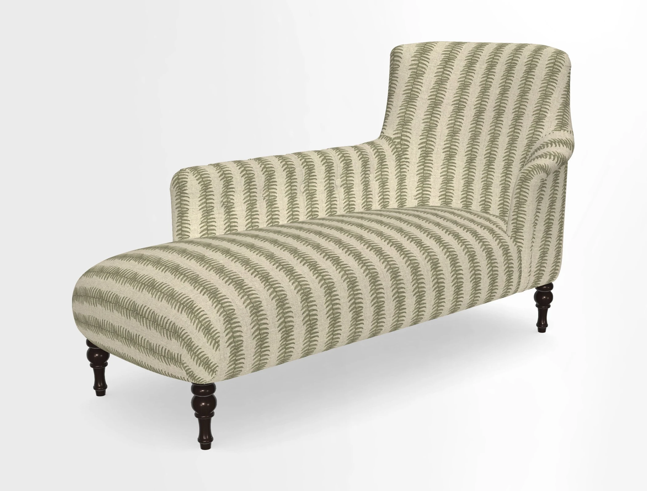 Anglesey LHF Chaise in in J Brown Paolo Lava