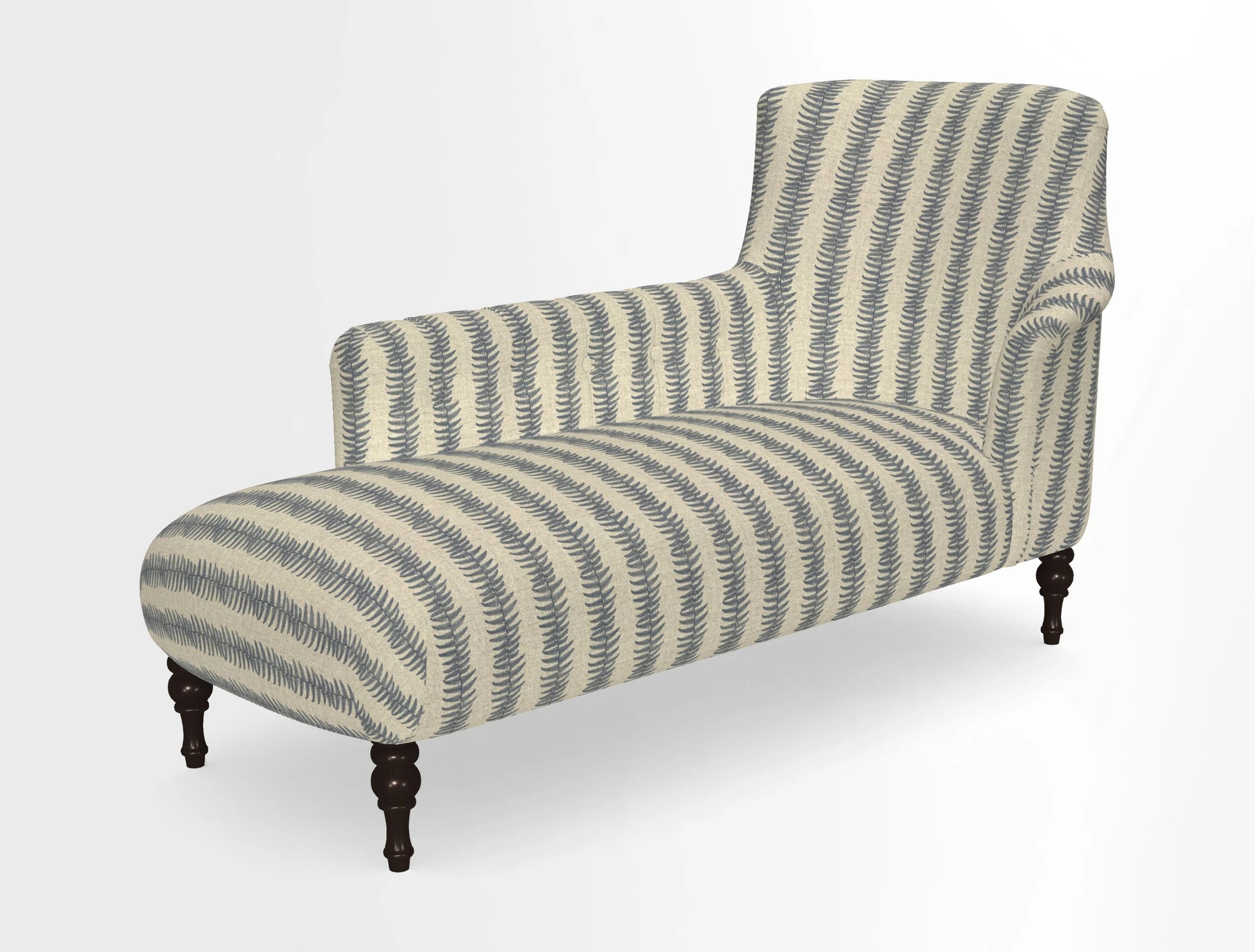 Anglesey LHF Chaise in in J Brown Paolo Lava