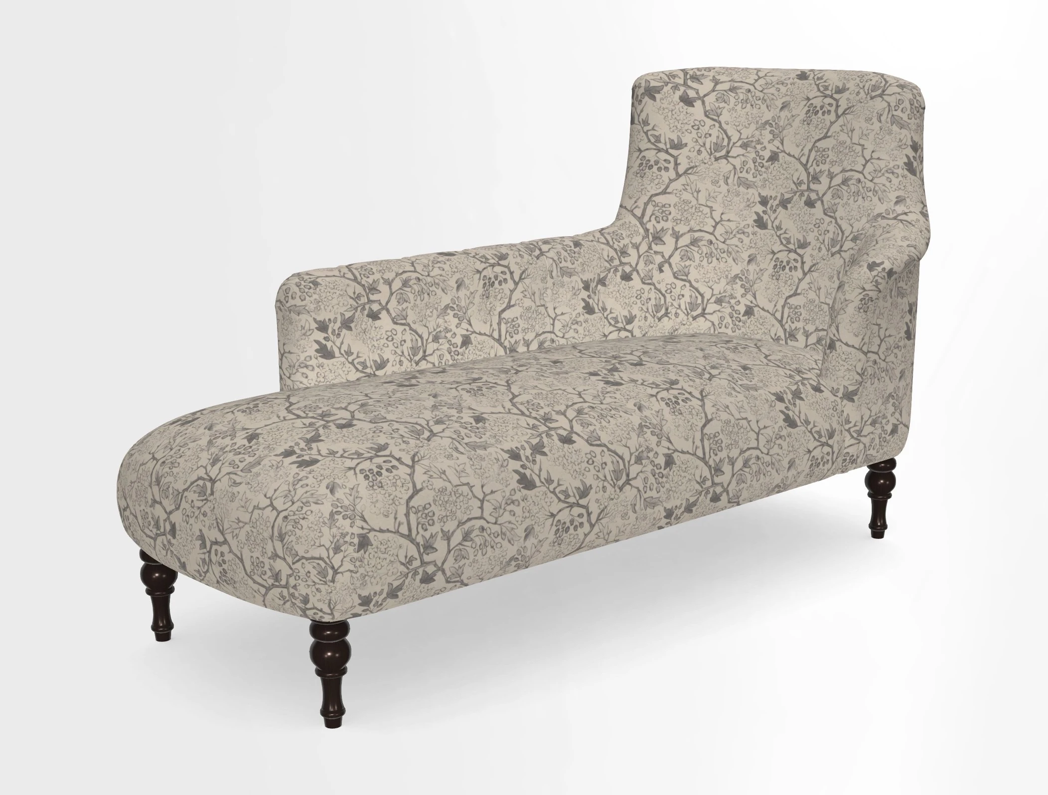 Anglesey LHF Chaise in in J Brown Paolo Lava