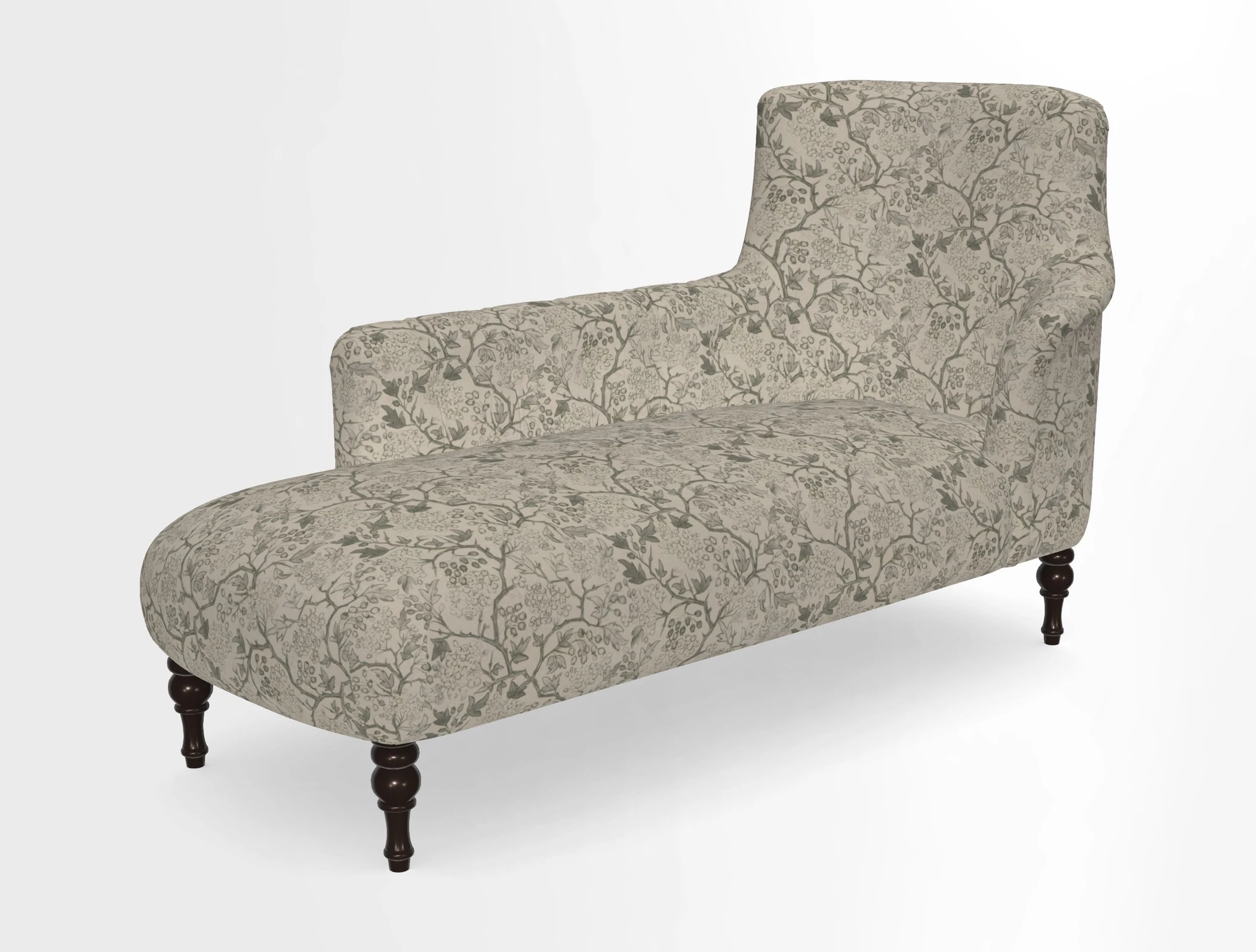 Anglesey LHF Chaise in in J Brown Paolo Lava