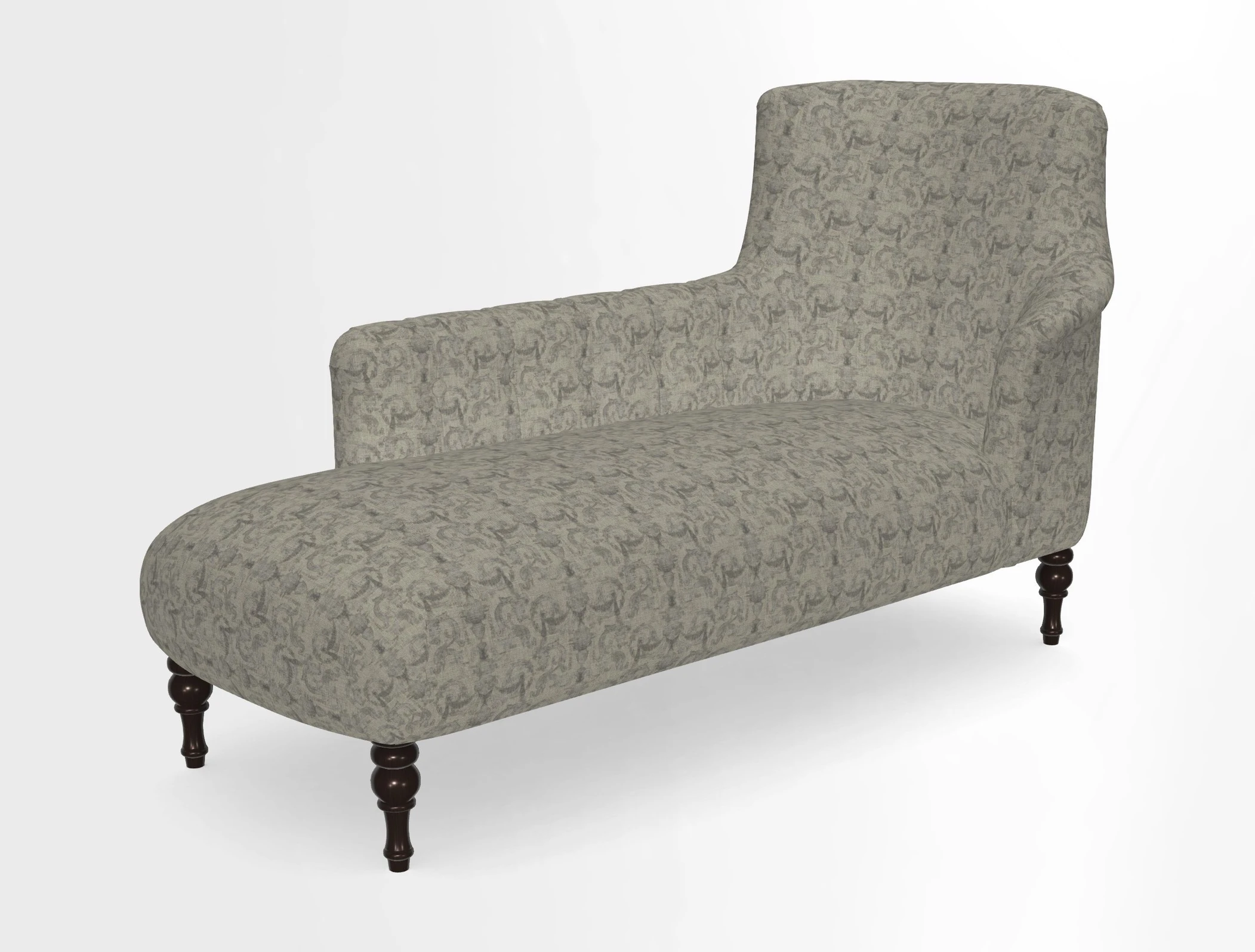 Anglesey LHF Chaise in in J Brown Paolo Lava