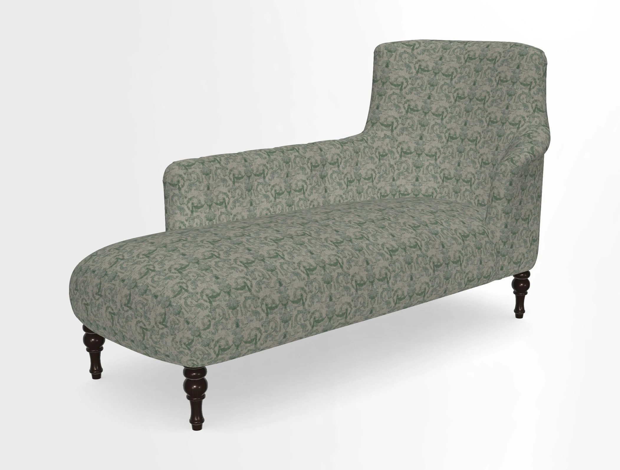Anglesey LHF Chaise in in J Brown Paolo Lava