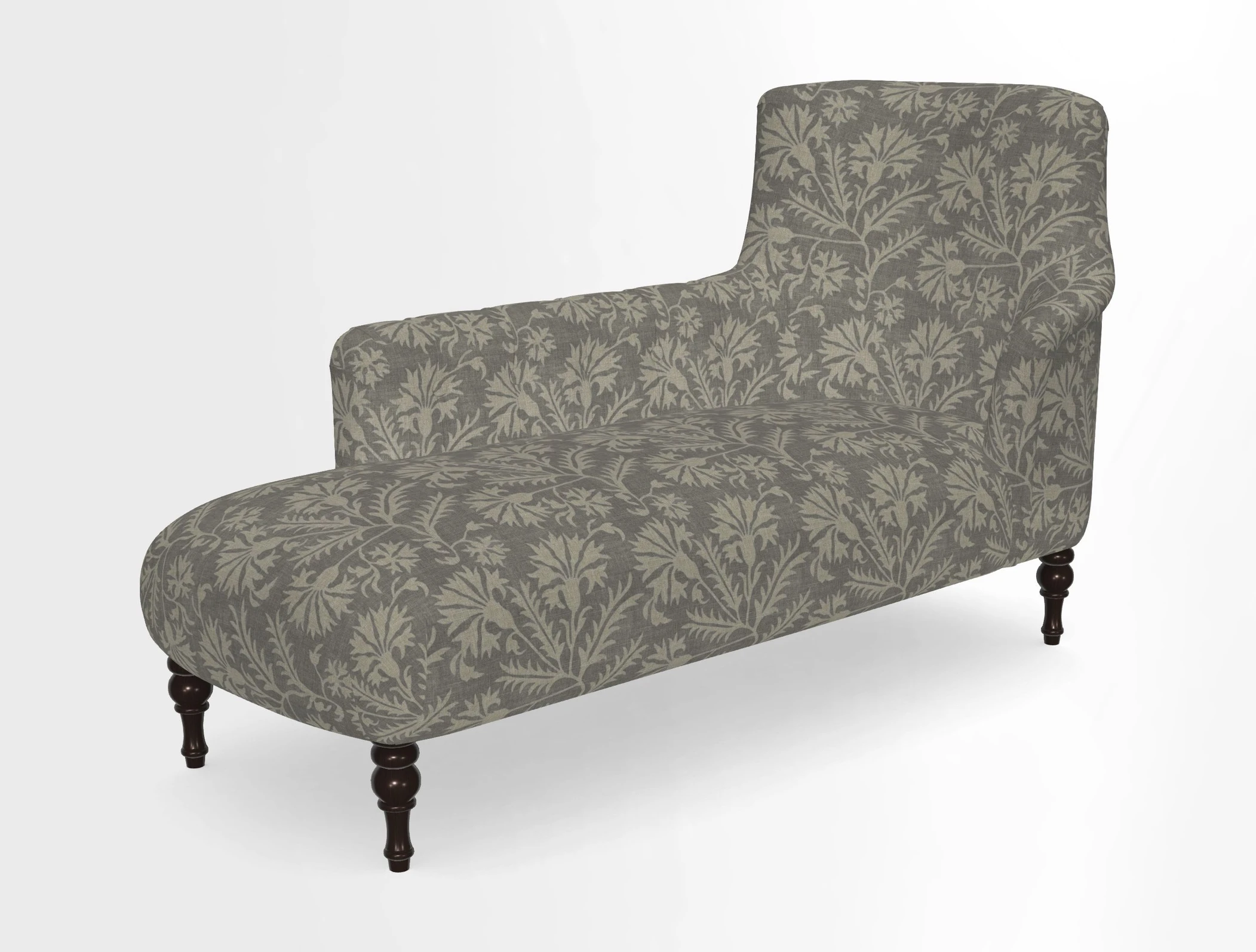 Anglesey LHF Chaise in in J Brown Paolo Lava