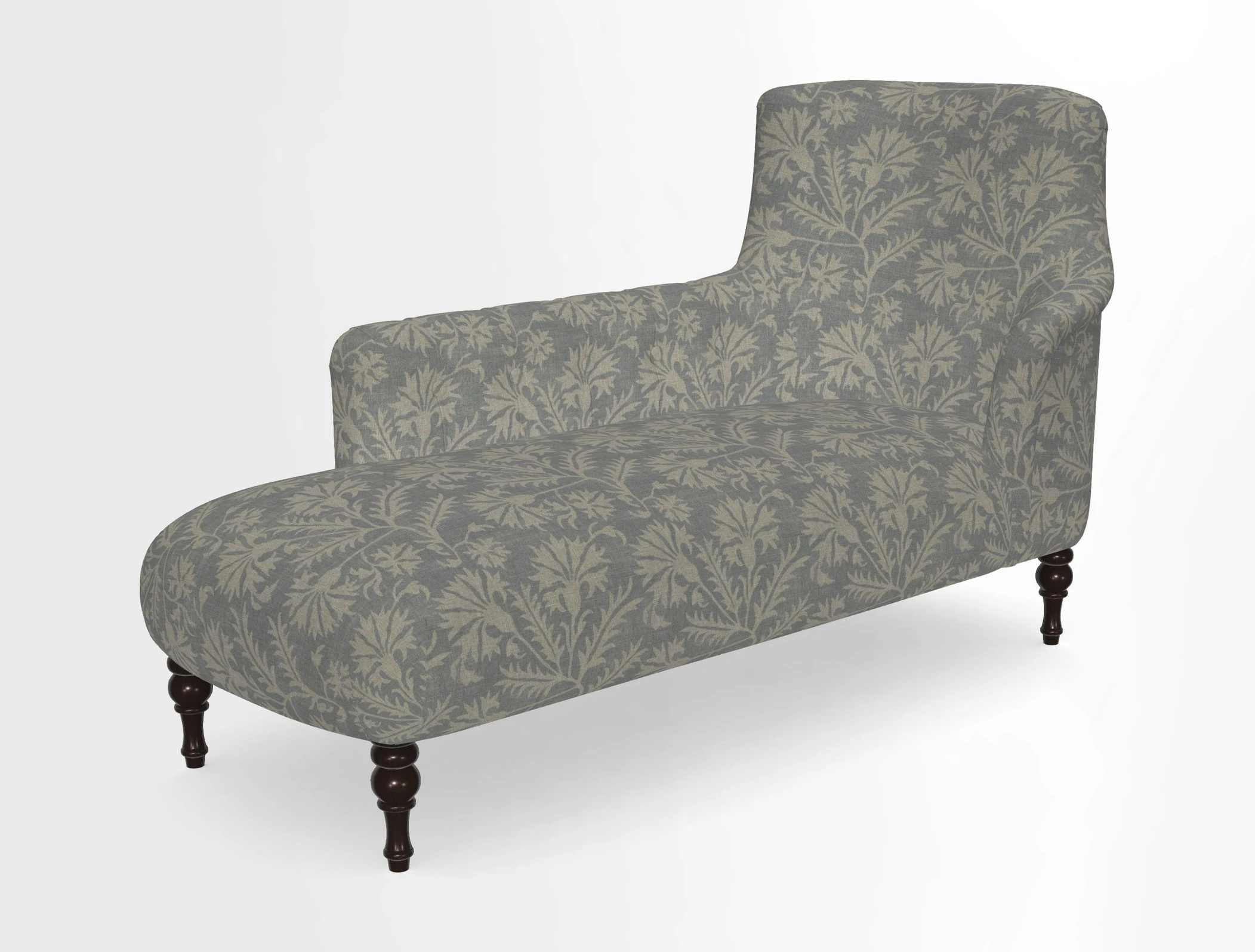 Anglesey LHF Chaise in in J Brown Paolo Lava