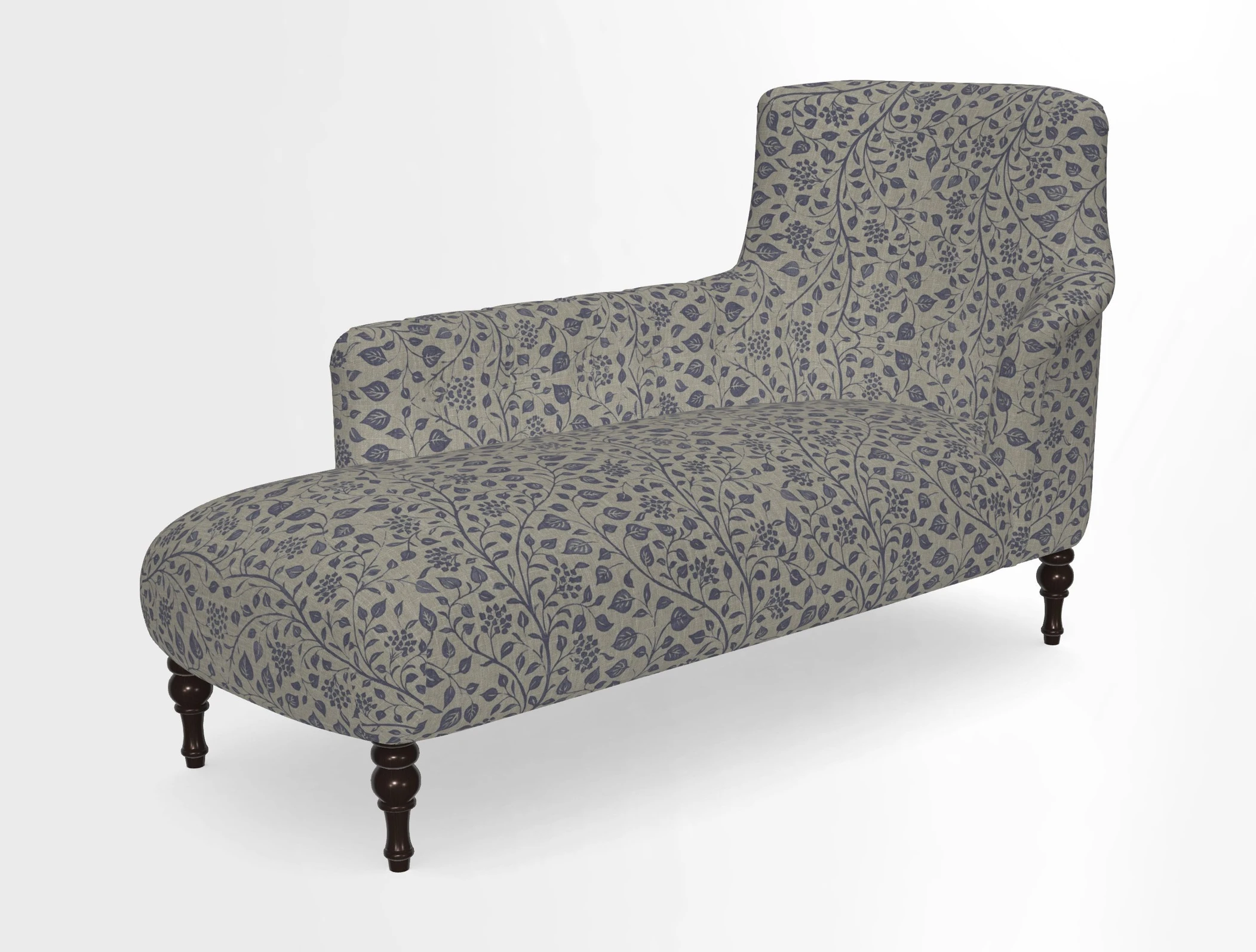 Anglesey LHF Chaise in in J Brown Paolo Lava