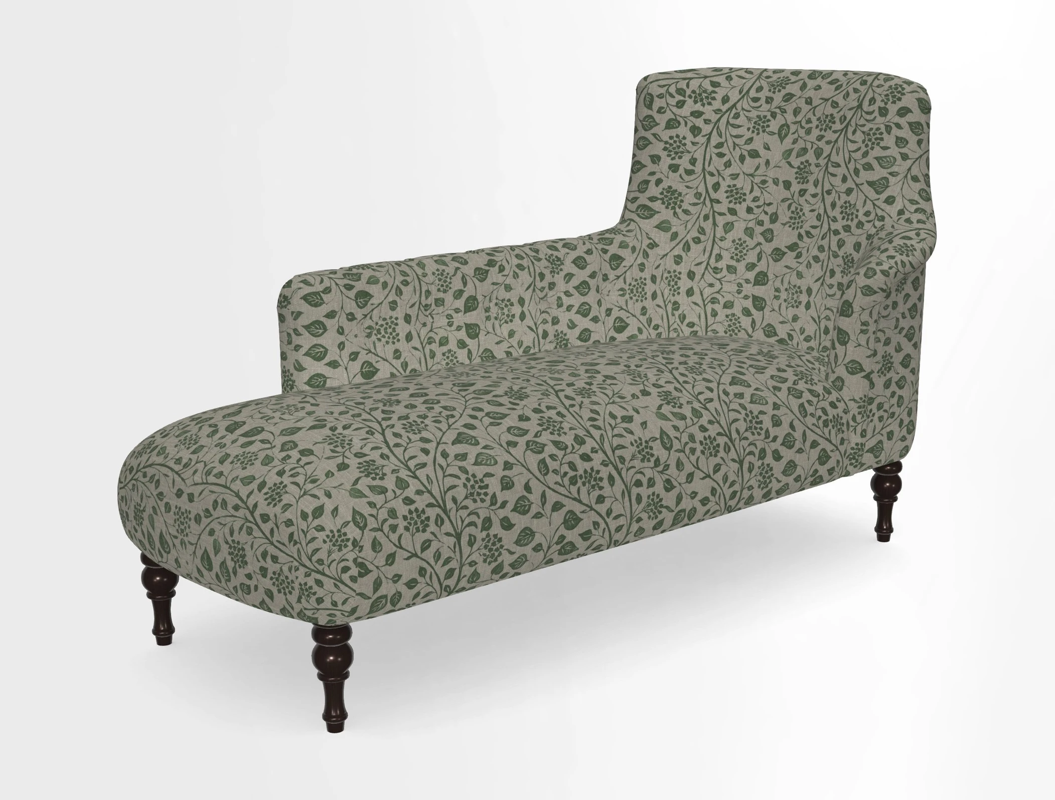 Anglesey LHF Chaise in in J Brown Paolo Lava