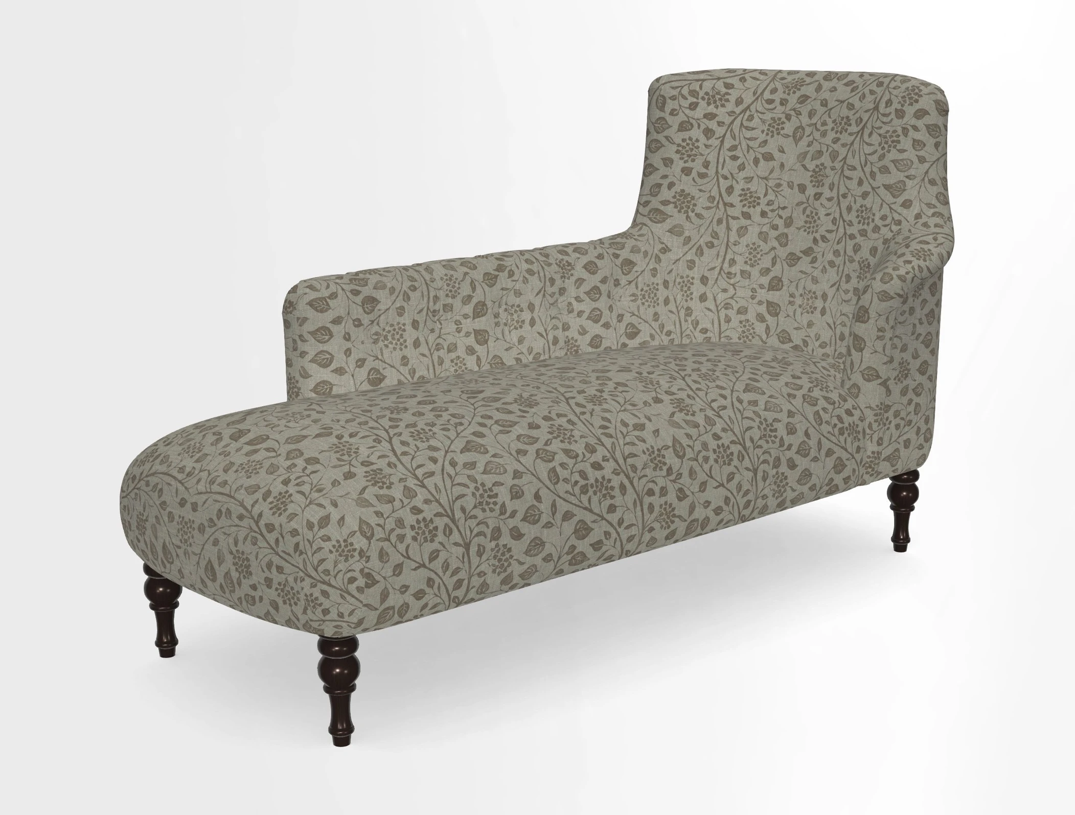 Anglesey LHF Chaise in in J Brown Paolo Lava