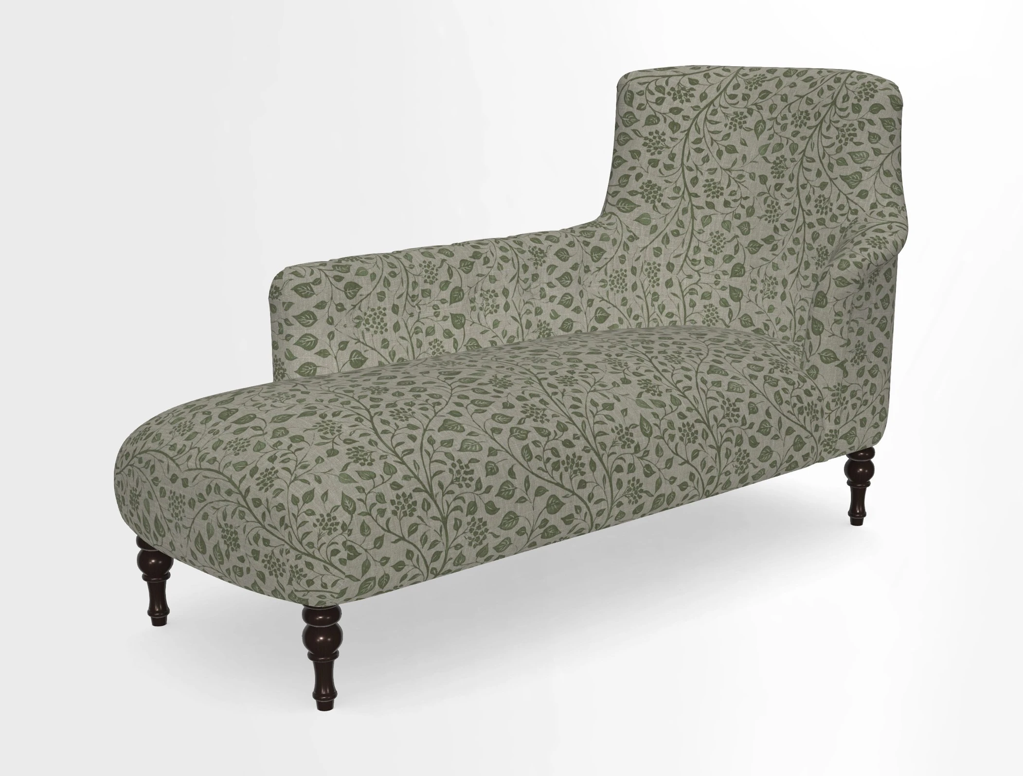 Anglesey LHF Chaise in in J Brown Paolo Lava