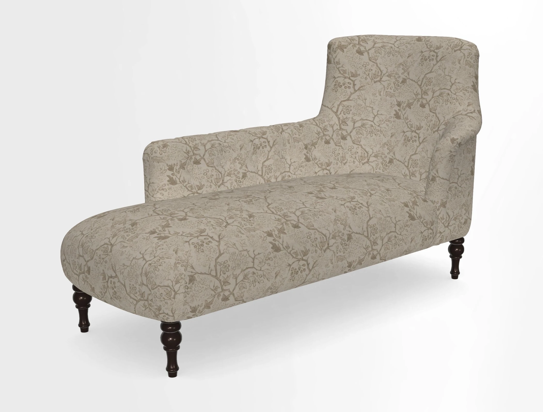 Anglesey LHF Chaise in in J Brown Paolo Lava