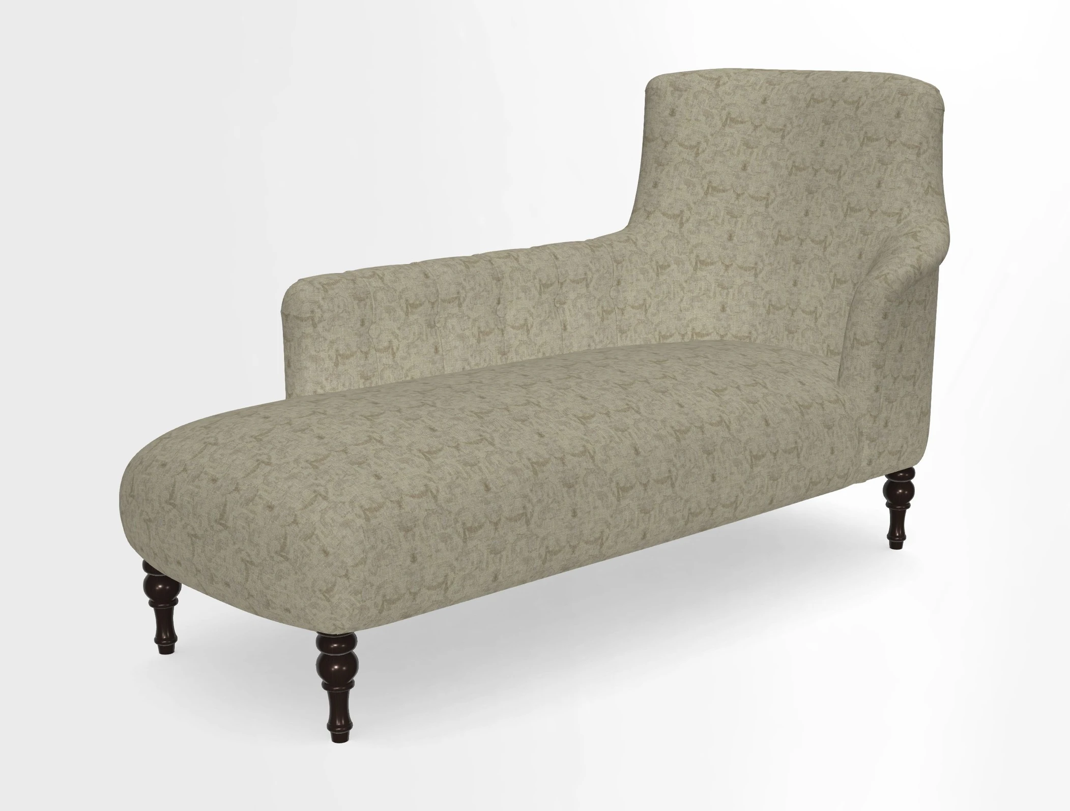 Anglesey LHF Chaise in in J Brown Paolo Lava