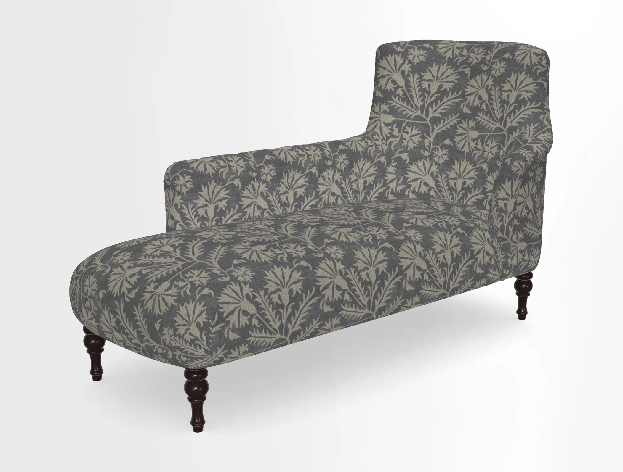 Anglesey LHF Chaise in in J Brown Paolo Lava