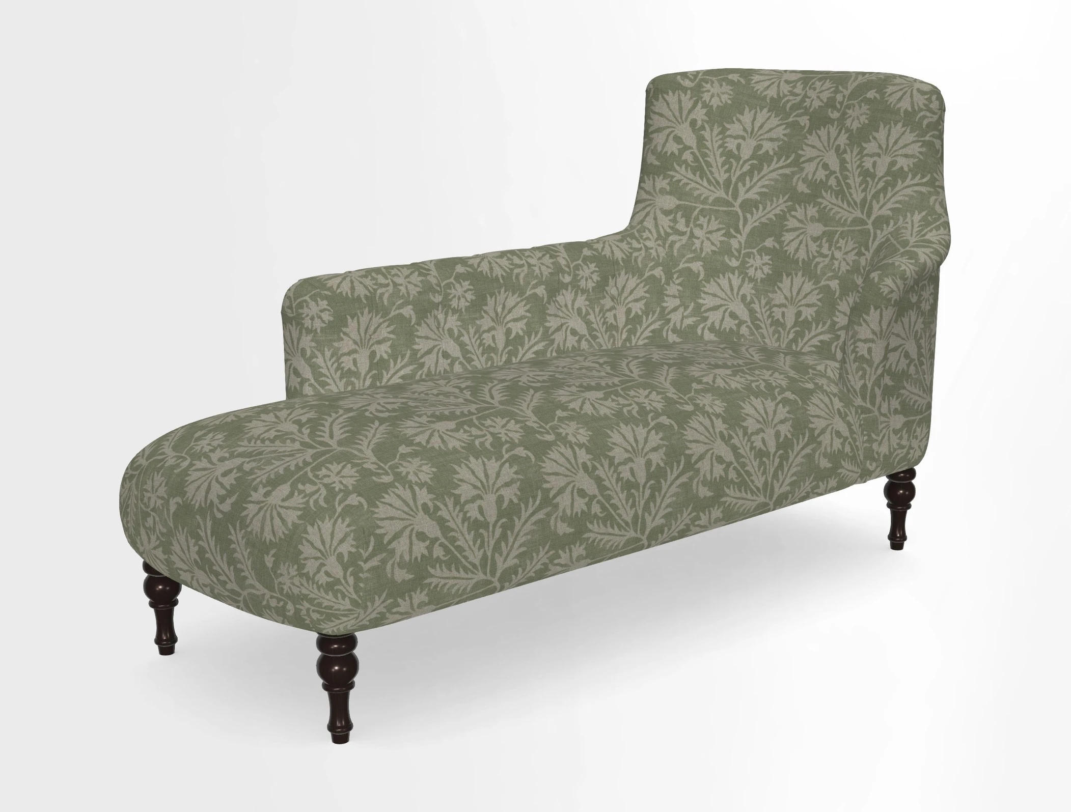 Anglesey LHF Chaise in in J Brown Paolo Lava