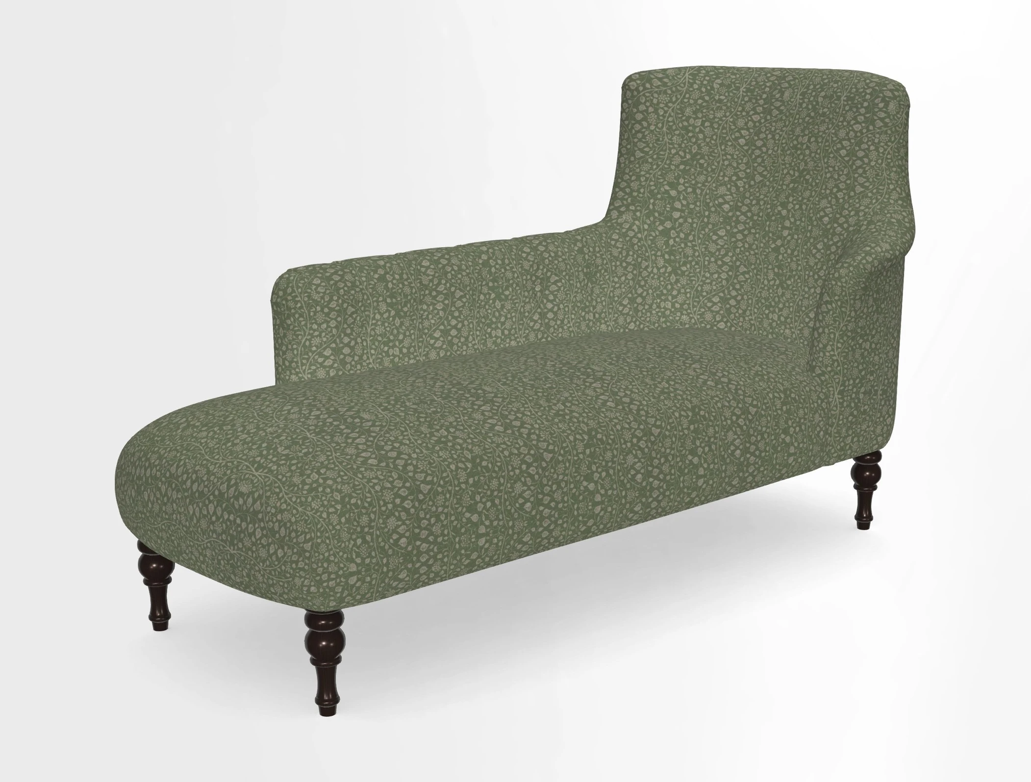 Anglesey LHF Chaise in in J Brown Paolo Lava