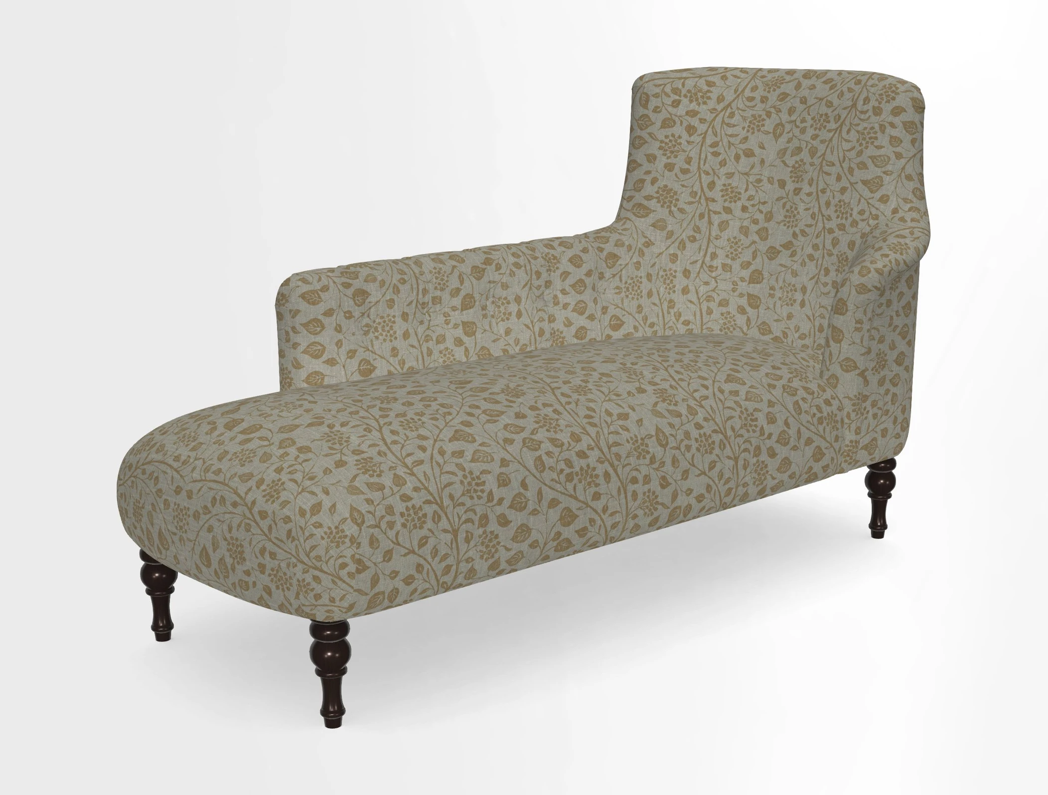 Anglesey LHF Chaise in in J Brown Paolo Lava