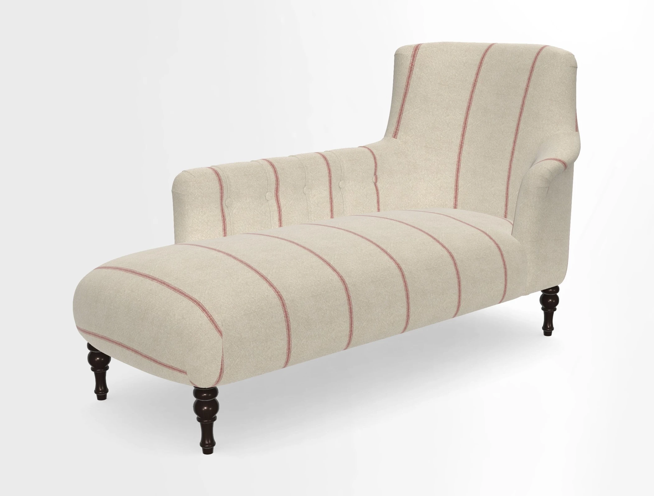 Anglesey LHF Chaise in in J Brown Paolo Lava