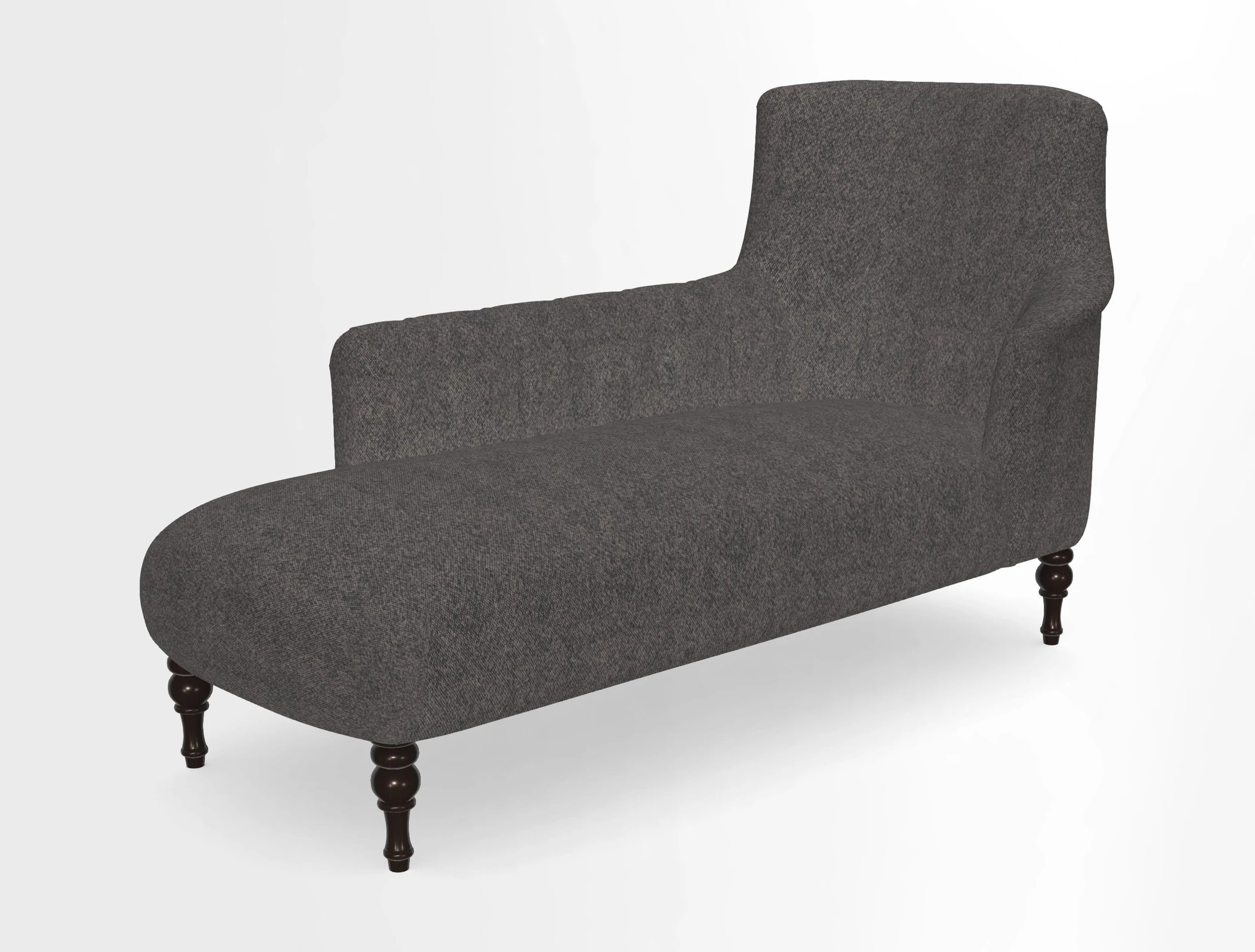 Anglesey LHF Chaise in in J Brown Paolo Lava
