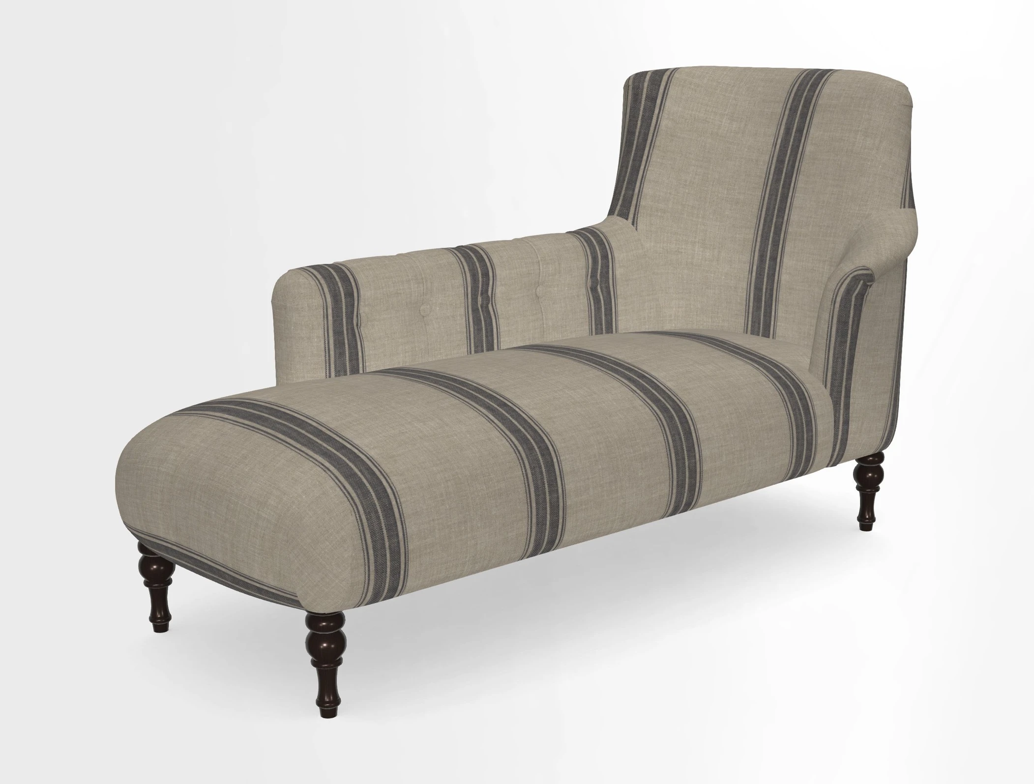 Anglesey LHF Chaise in in J Brown Paolo Lava