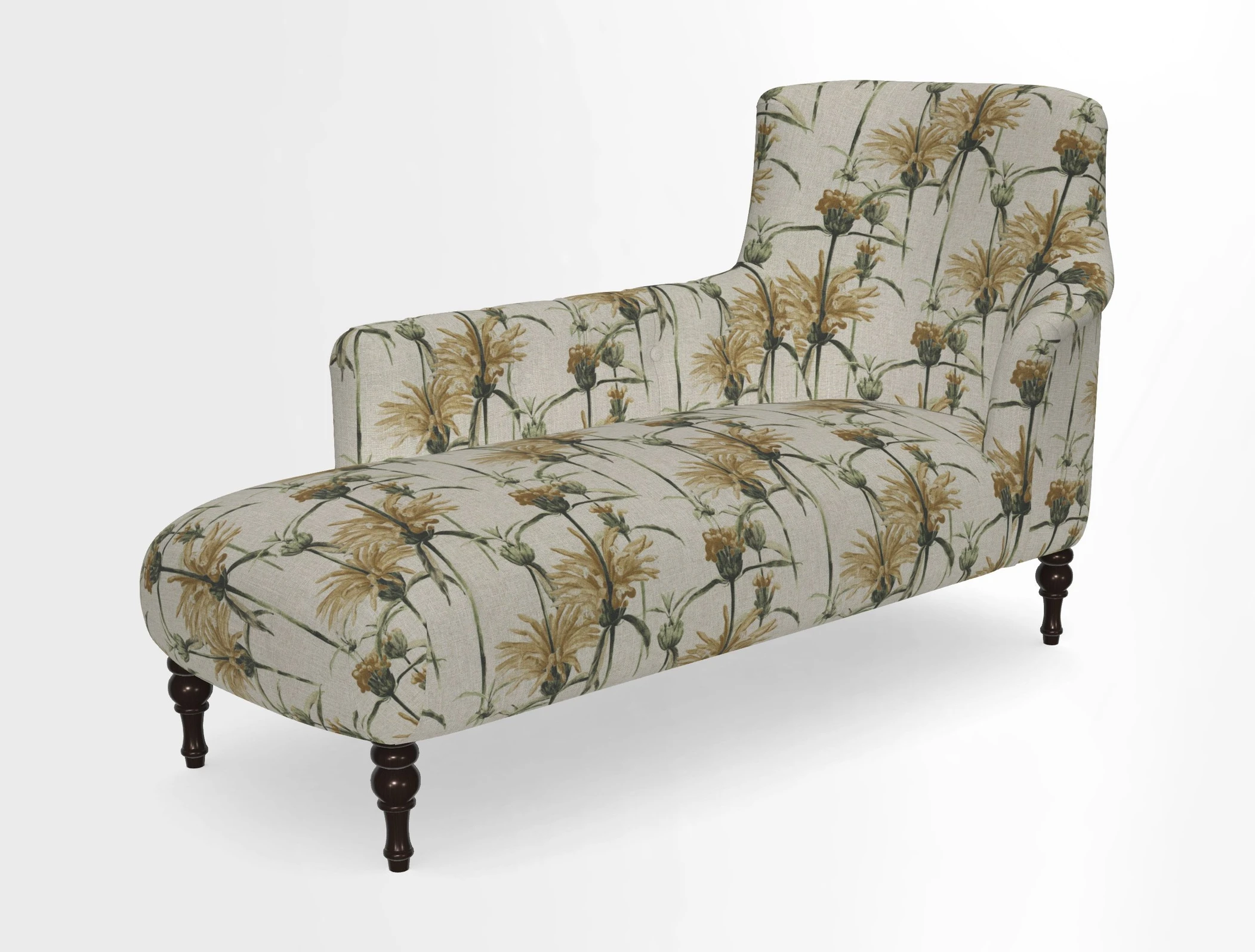 Anglesey LHF Chaise in in J Brown Paolo Lava