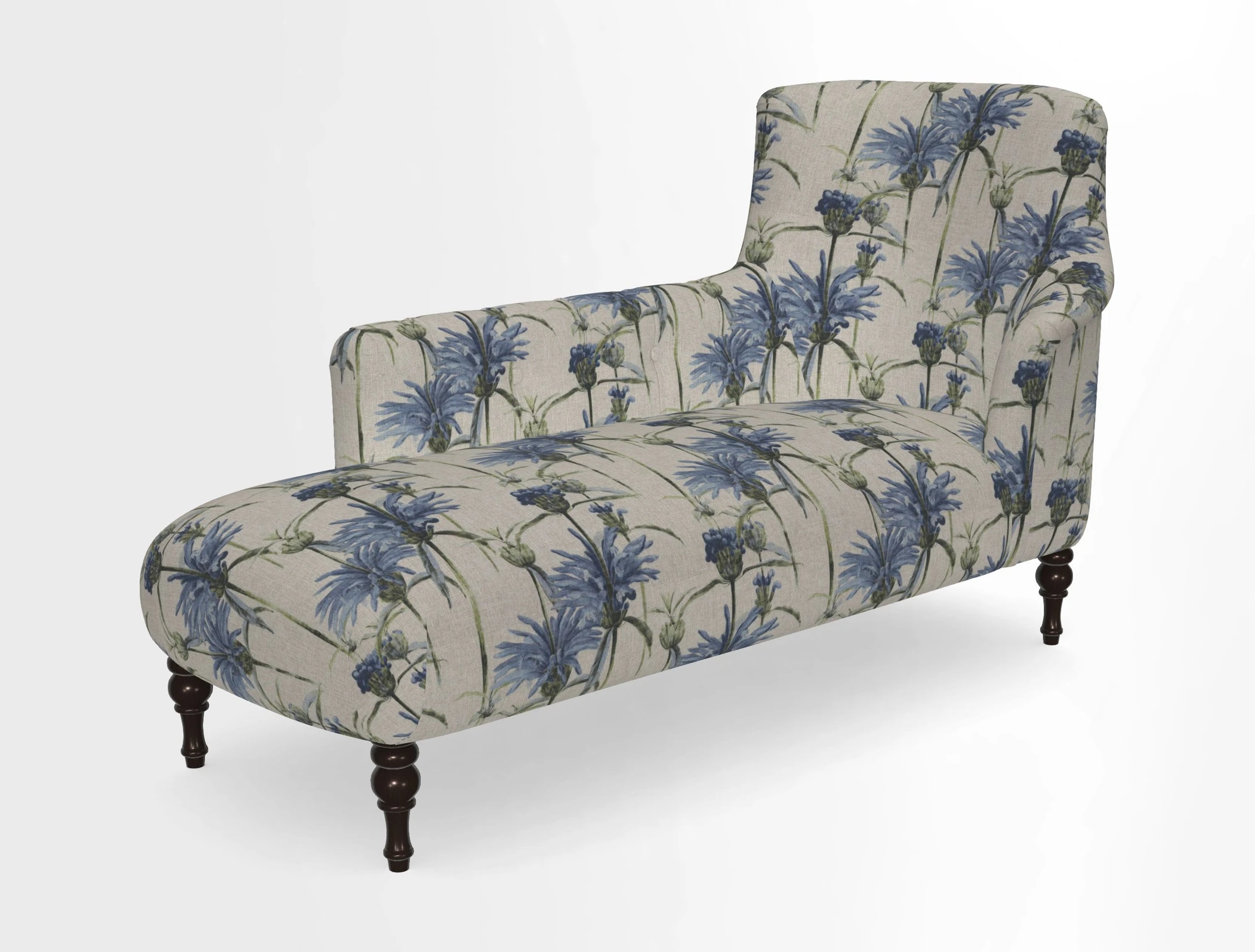 Anglesey LHF Chaise in in J Brown Paolo Lava