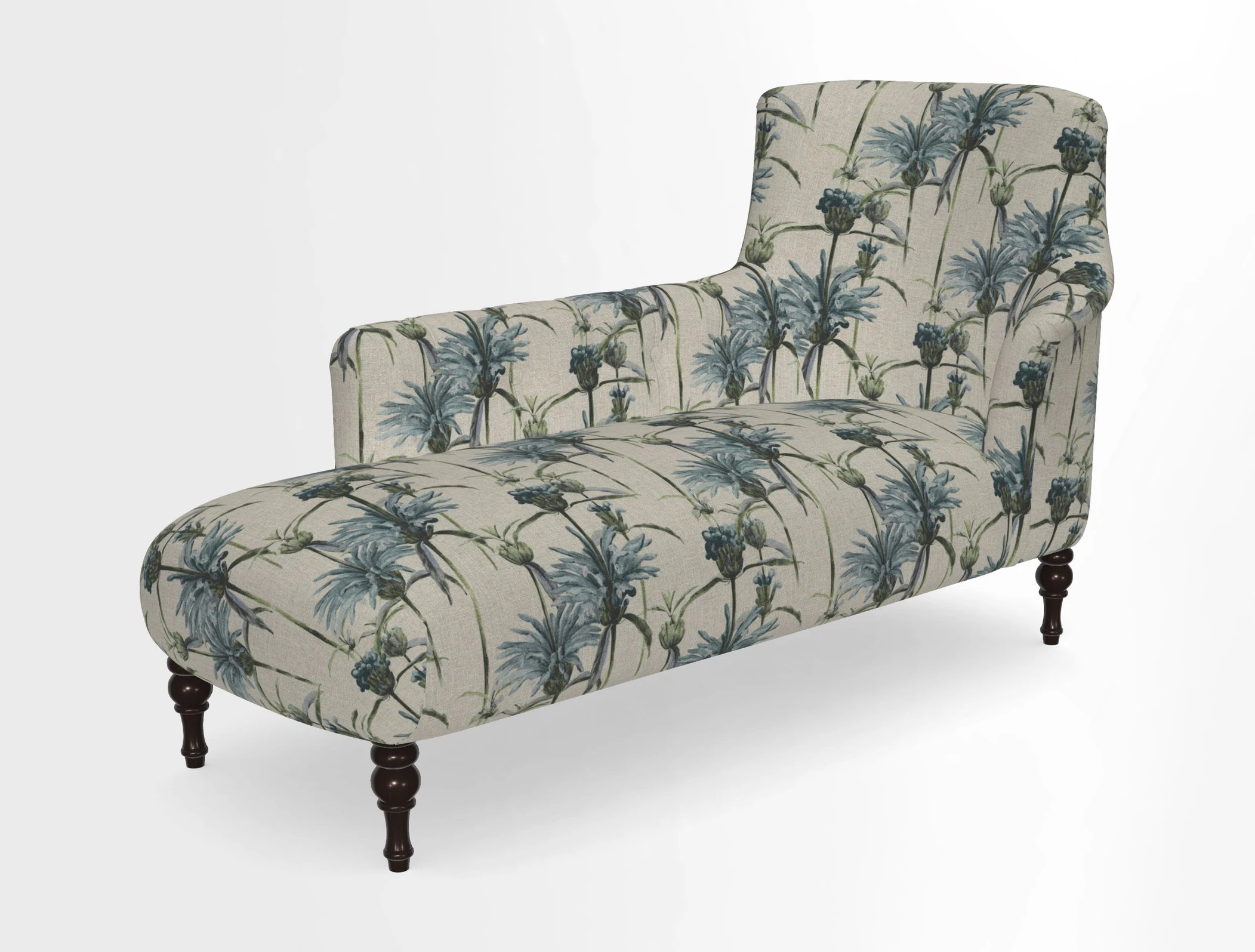 Anglesey LHF Chaise in in J Brown Paolo Lava