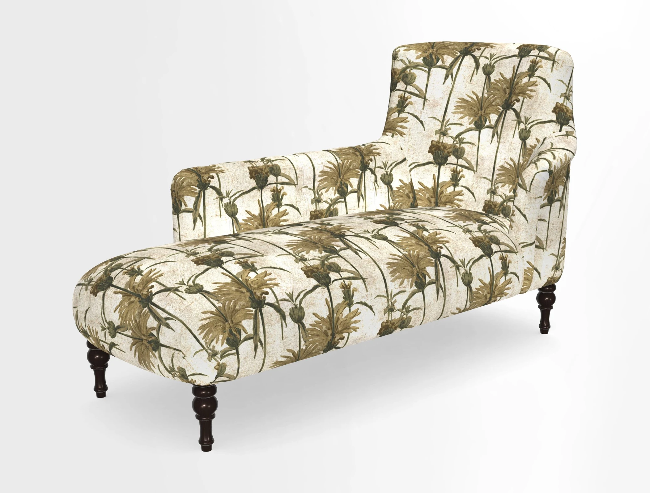 Anglesey LHF Chaise in in J Brown Paolo Lava