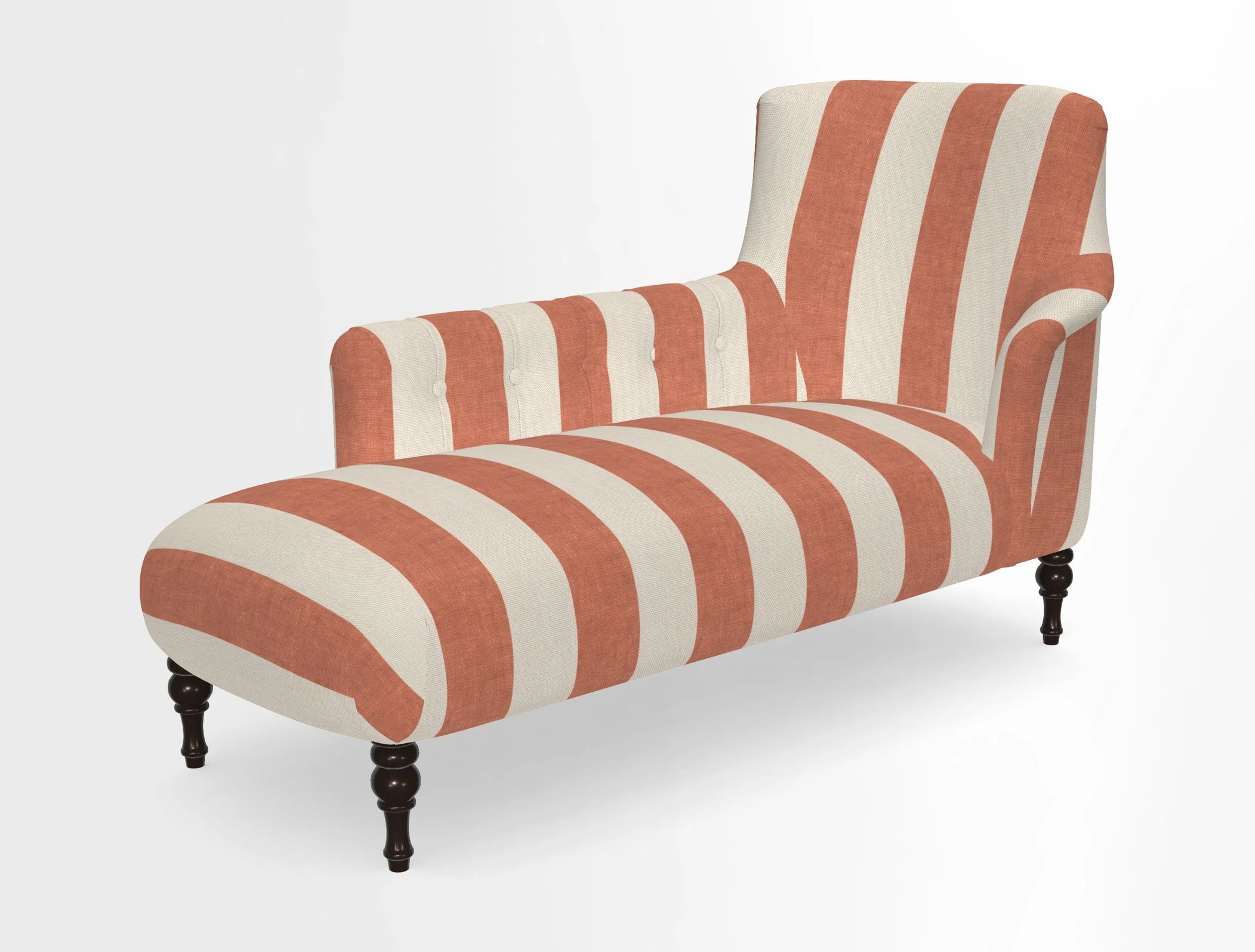 Anglesey LHF Chaise in in J Brown Paolo Lava