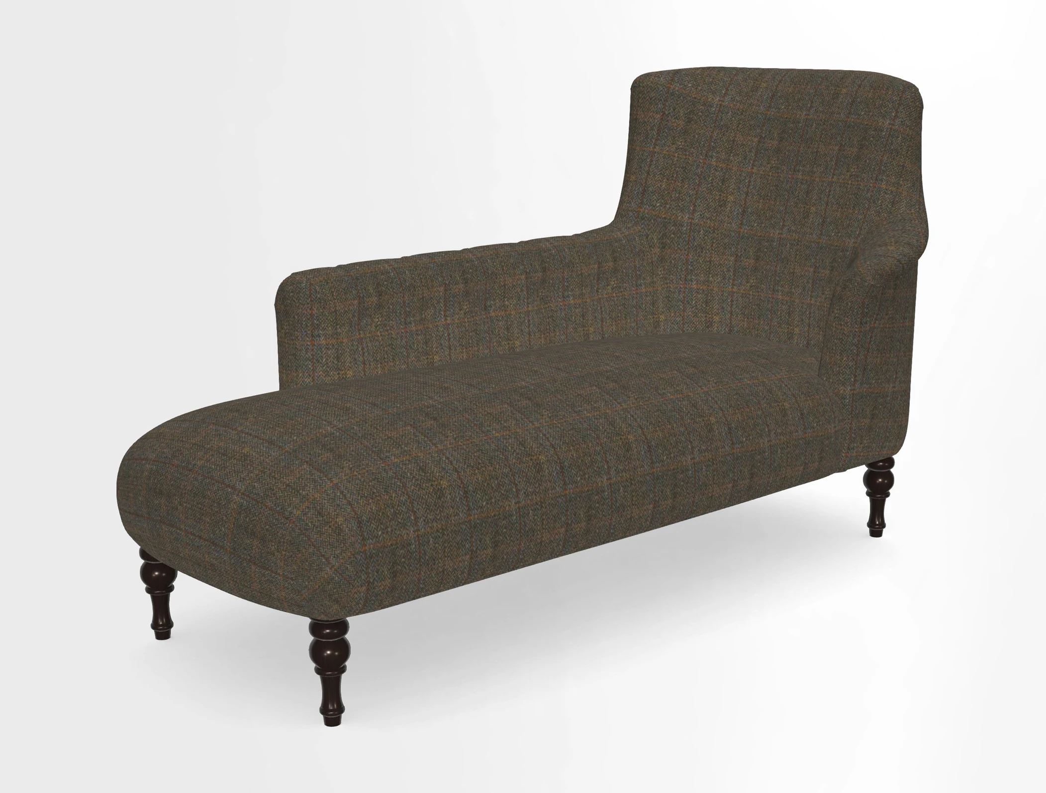 Anglesey LHF Chaise in in J Brown Paolo Lava