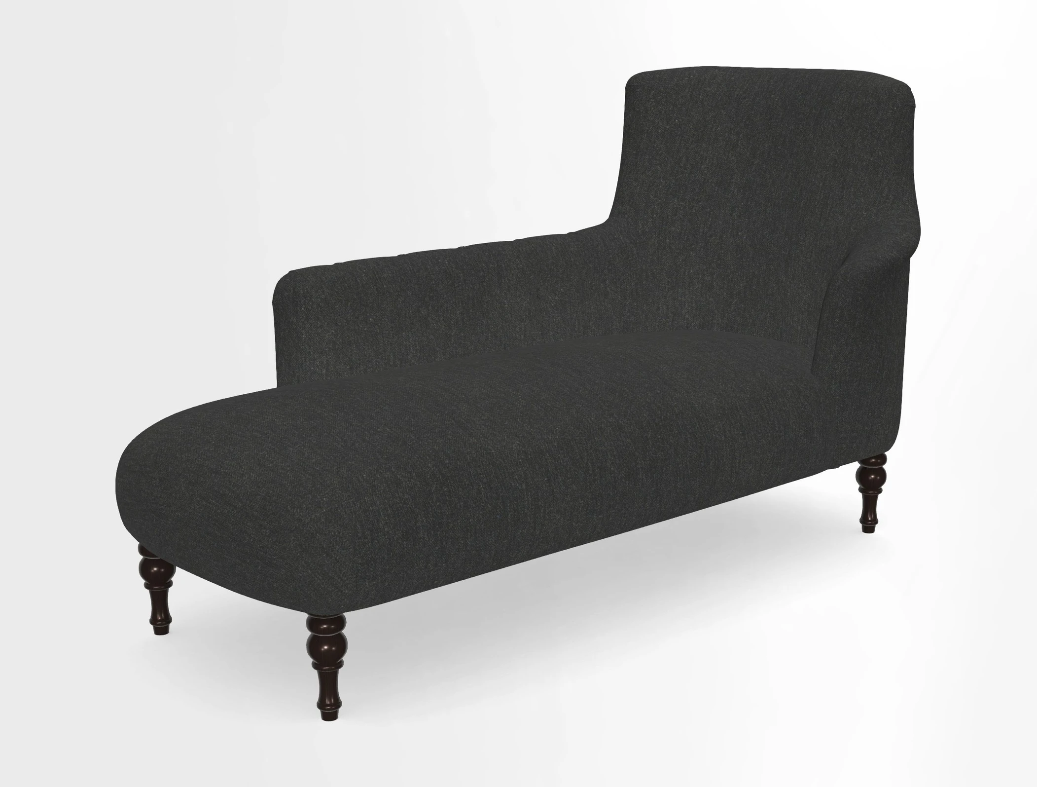 Anglesey LHF Chaise in in J Brown Paolo Lava