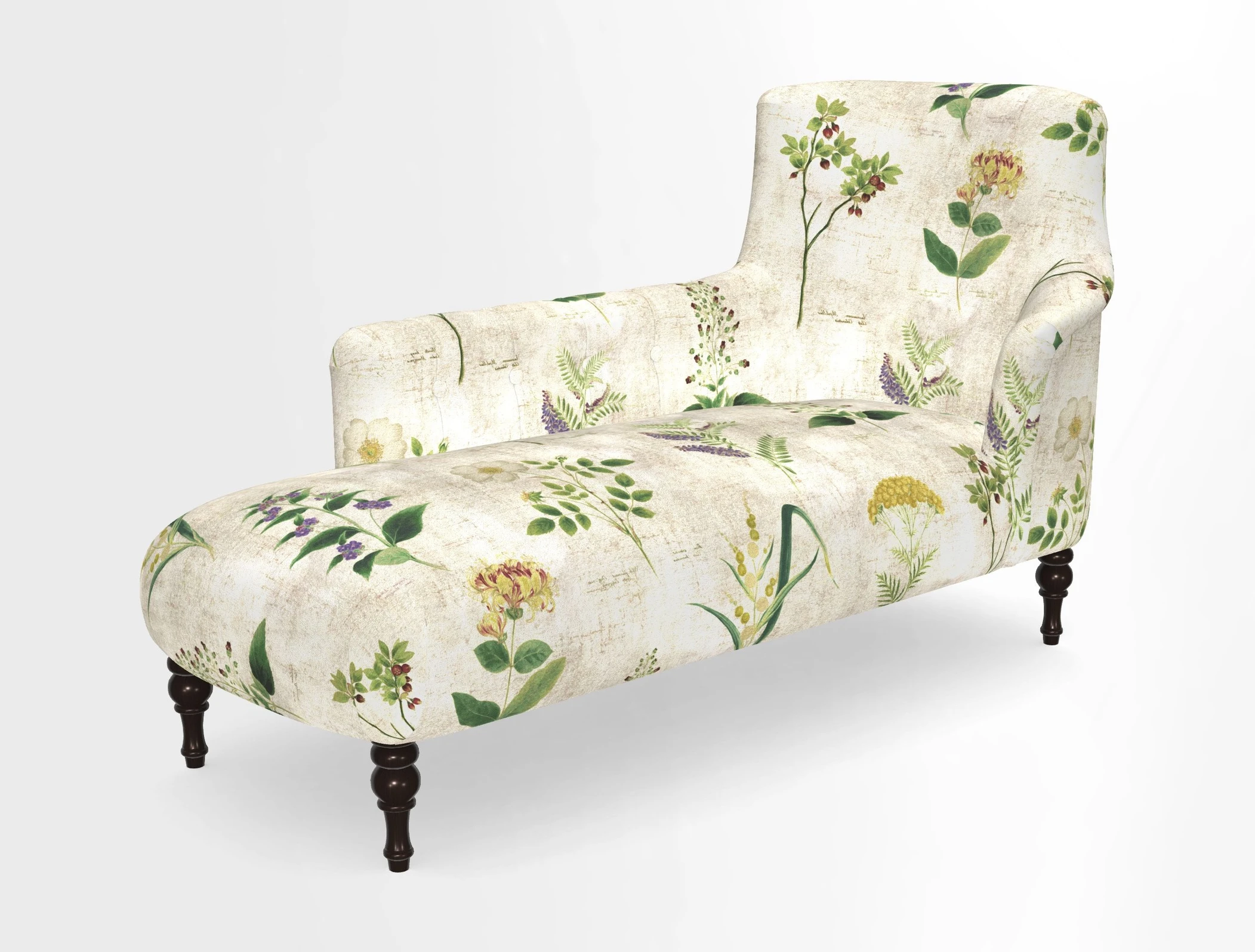 Anglesey LHF Chaise in in J Brown Paolo Lava