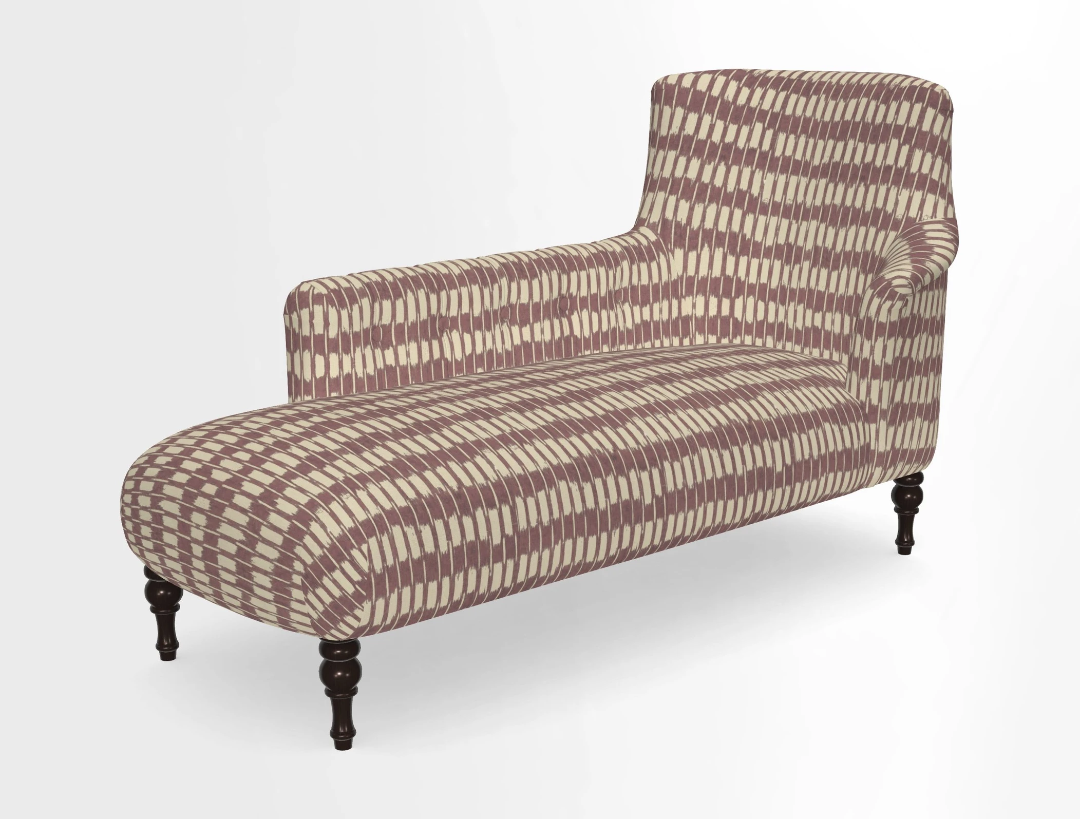 Anglesey LHF Chaise in in J Brown Paolo Lava