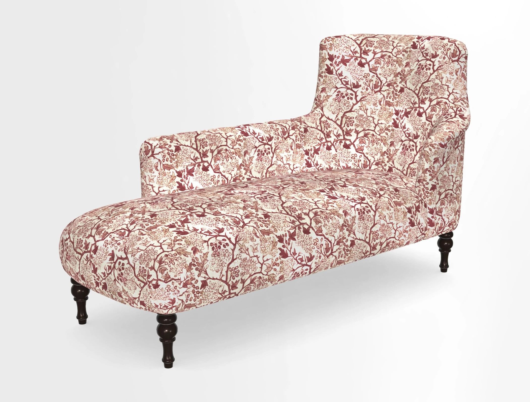 Anglesey LHF Chaise in in J Brown Paolo Lava