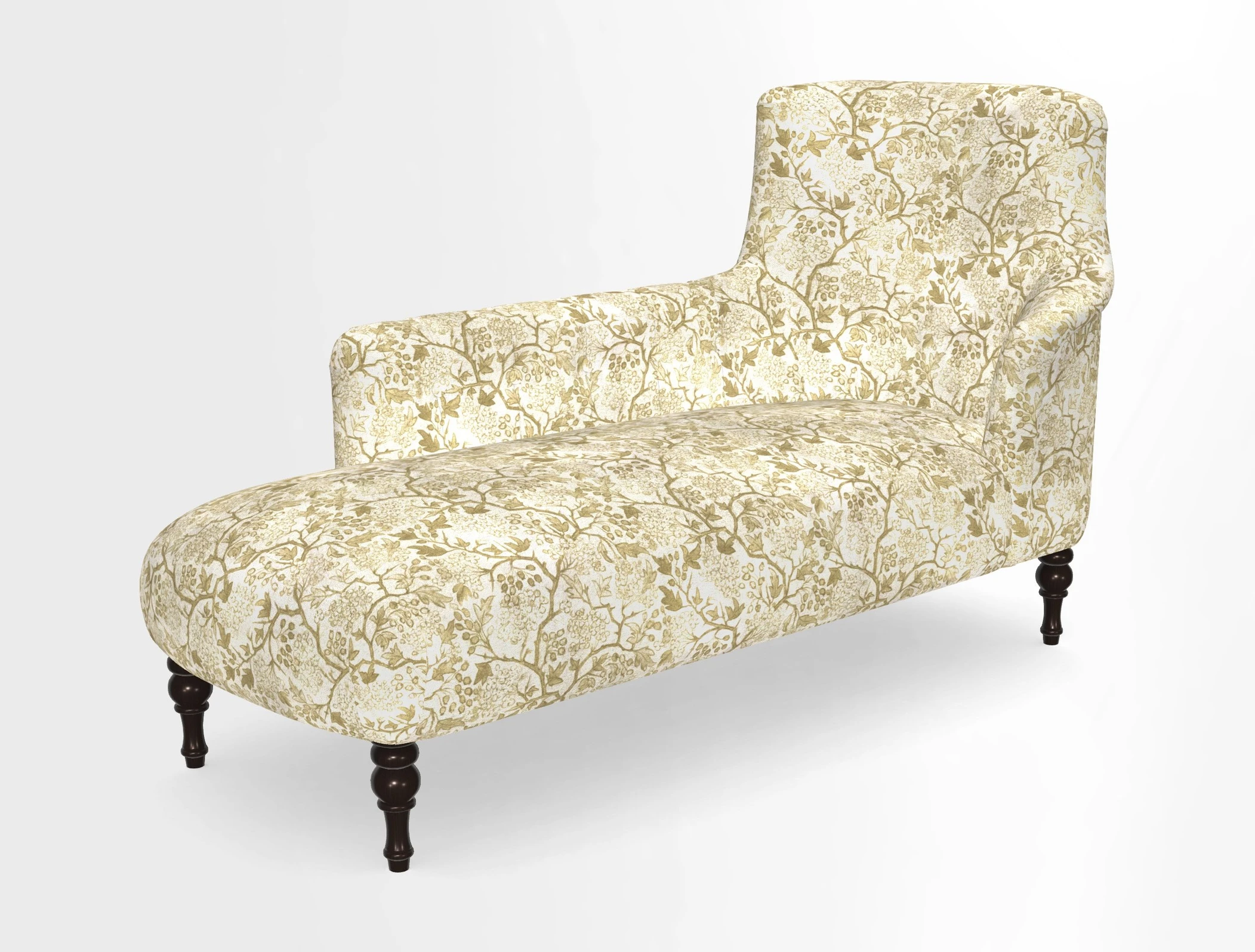 Anglesey LHF Chaise in in J Brown Paolo Lava