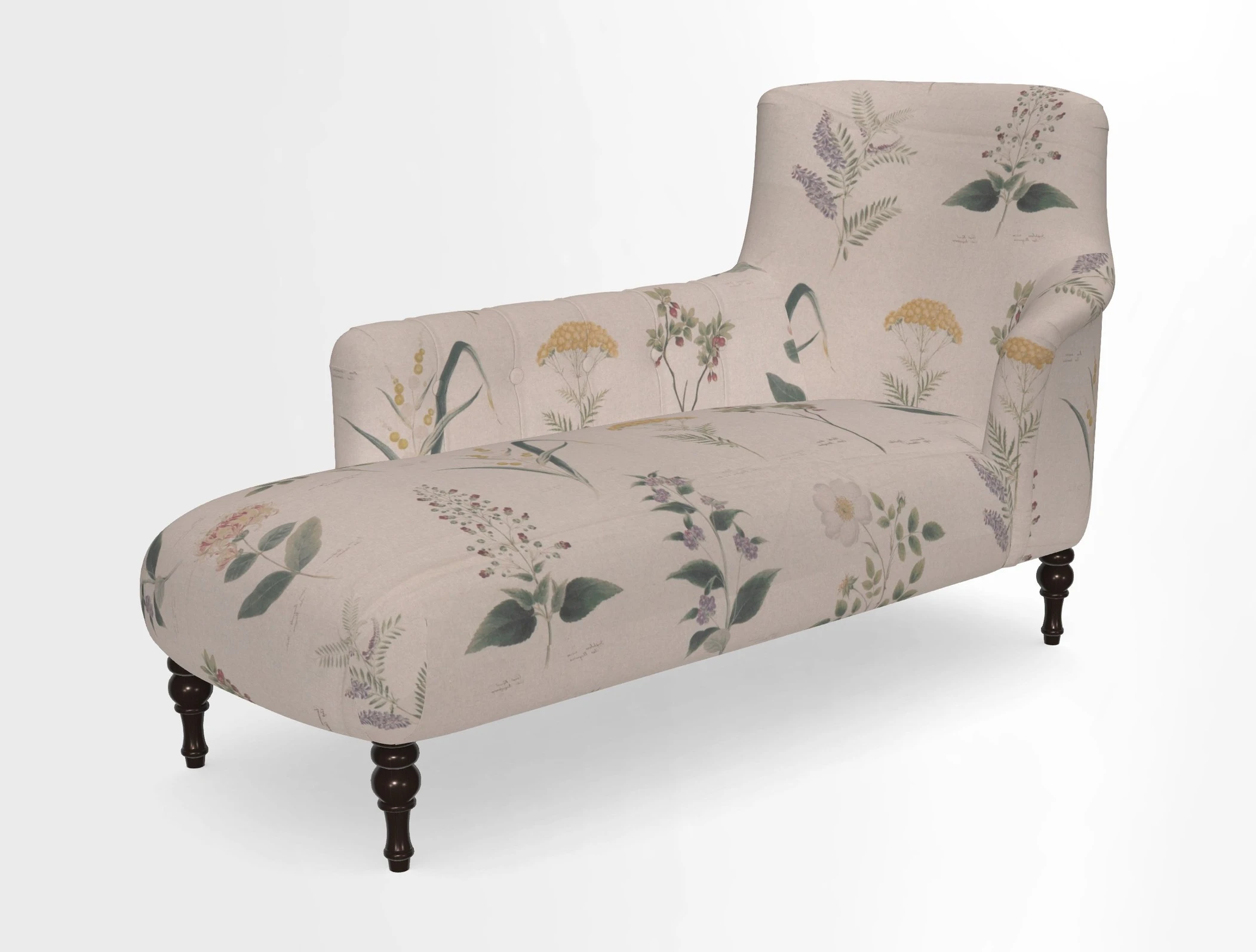 Anglesey LHF Chaise in in J Brown Paolo Lava