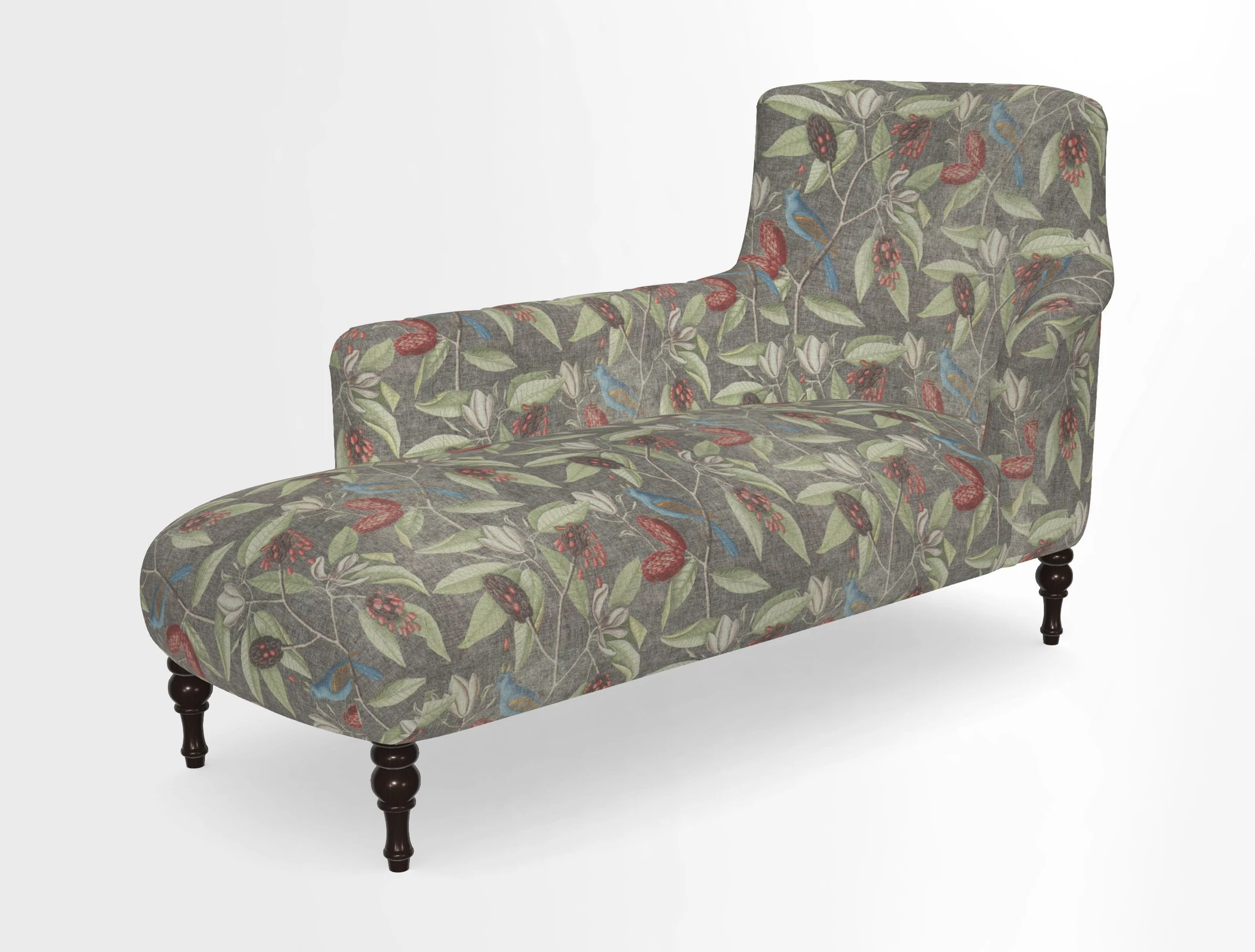 Anglesey LHF Chaise in in J Brown Paolo Lava