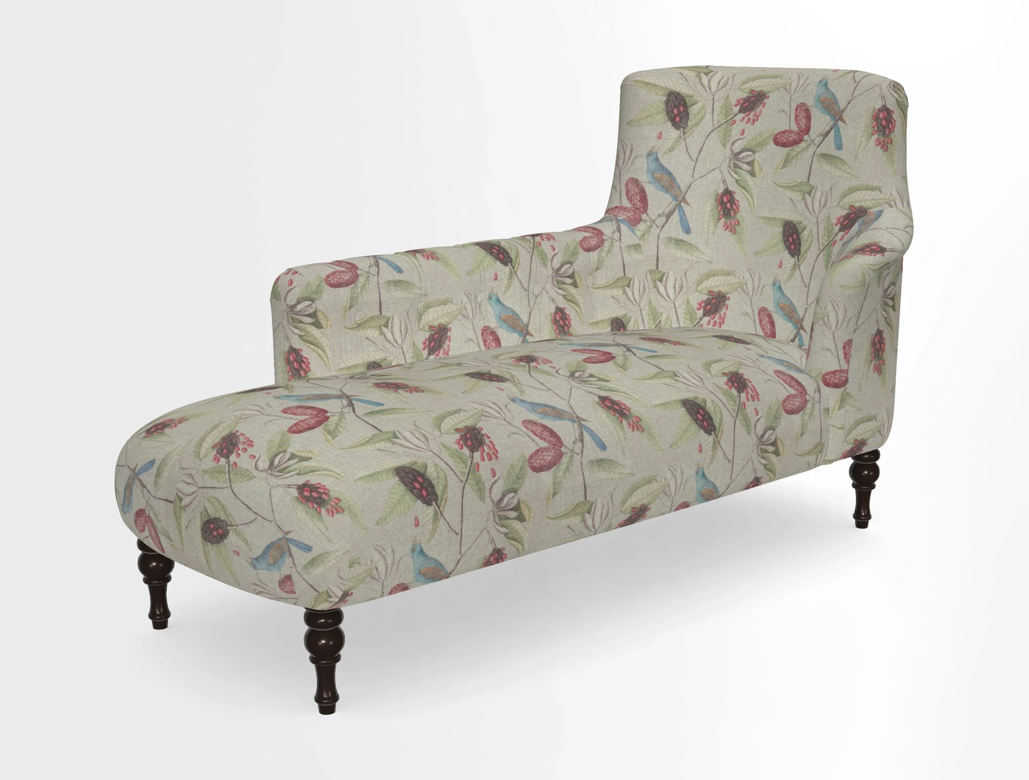 Anglesey LHF Chaise in in J Brown Paolo Lava