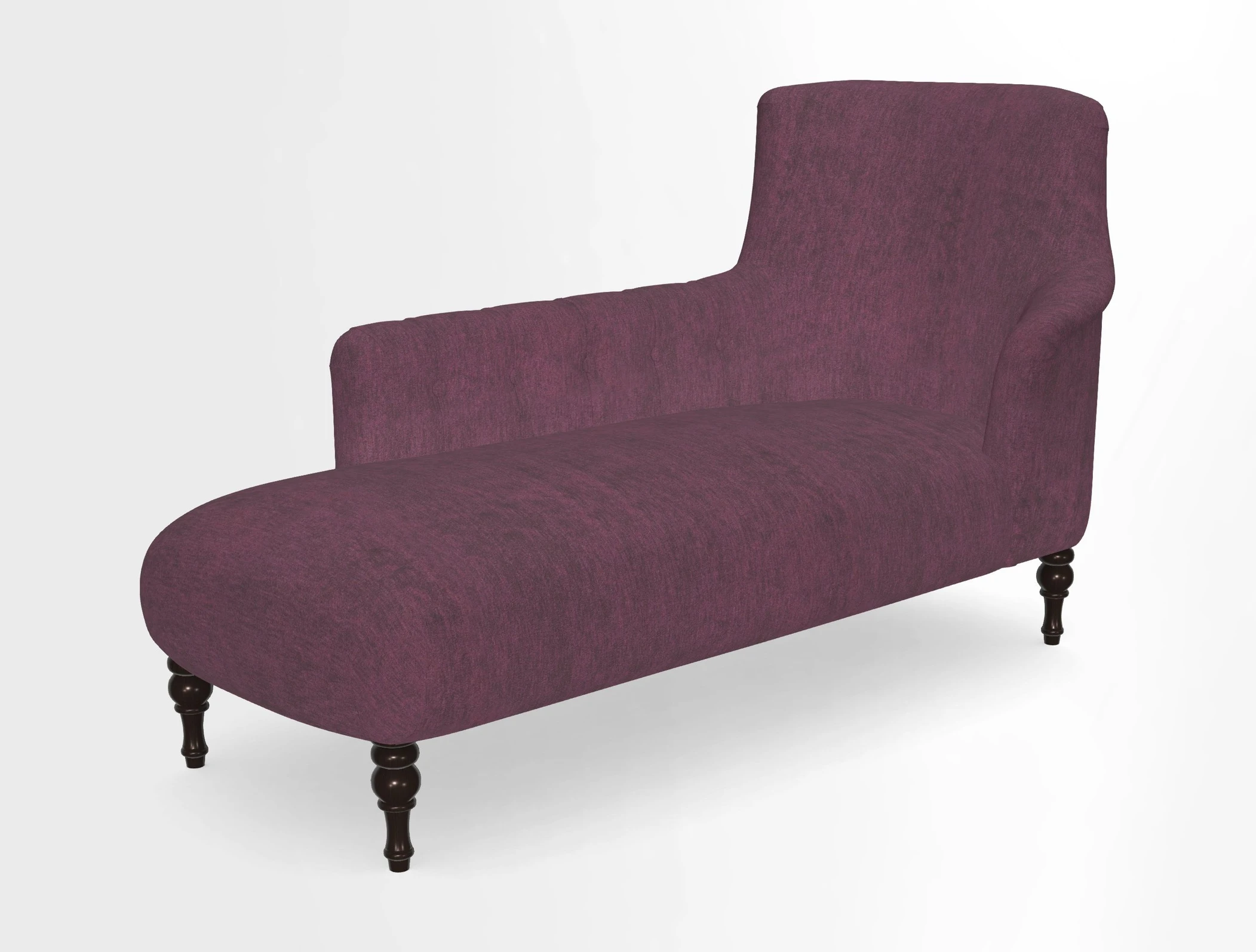 Anglesey LHF Chaise in in J Brown Paolo Lava