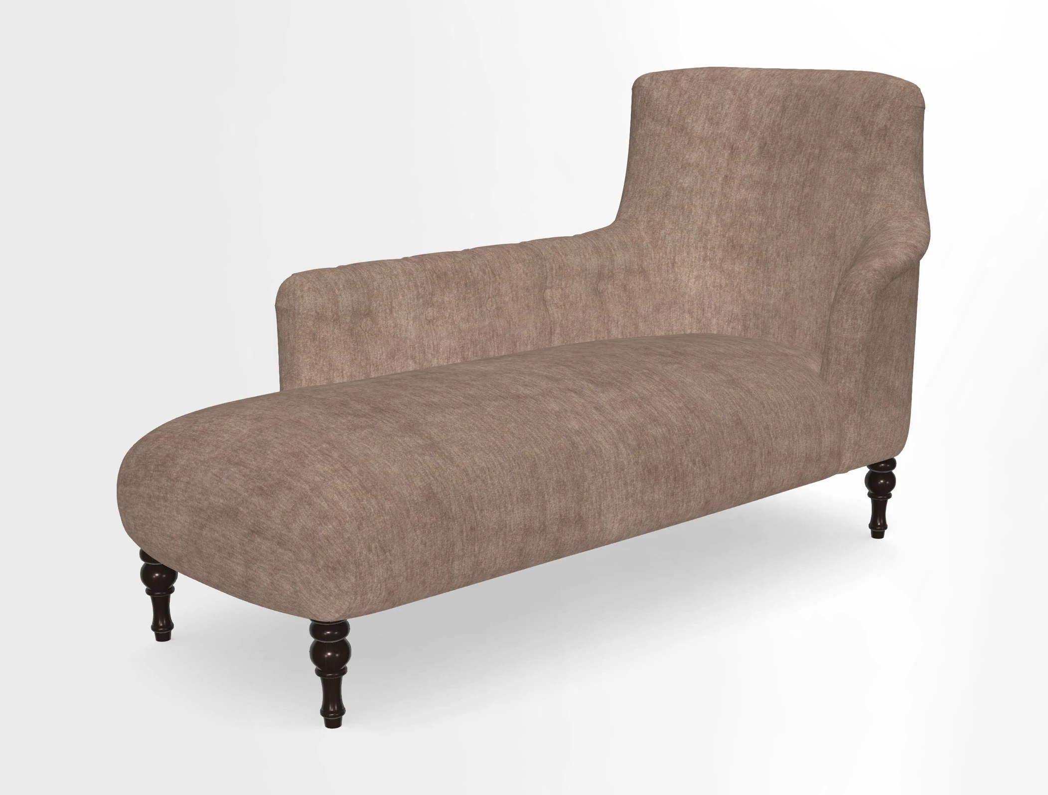Anglesey LHF Chaise in in J Brown Paolo Lava