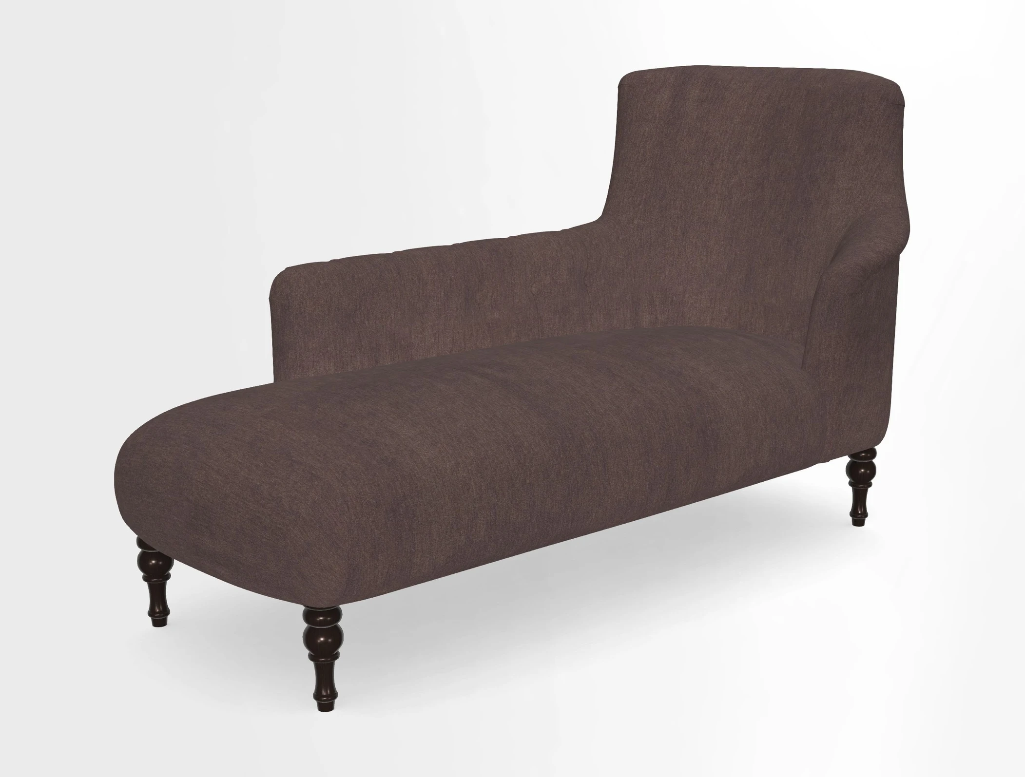 Anglesey LHF Chaise in in J Brown Paolo Lava