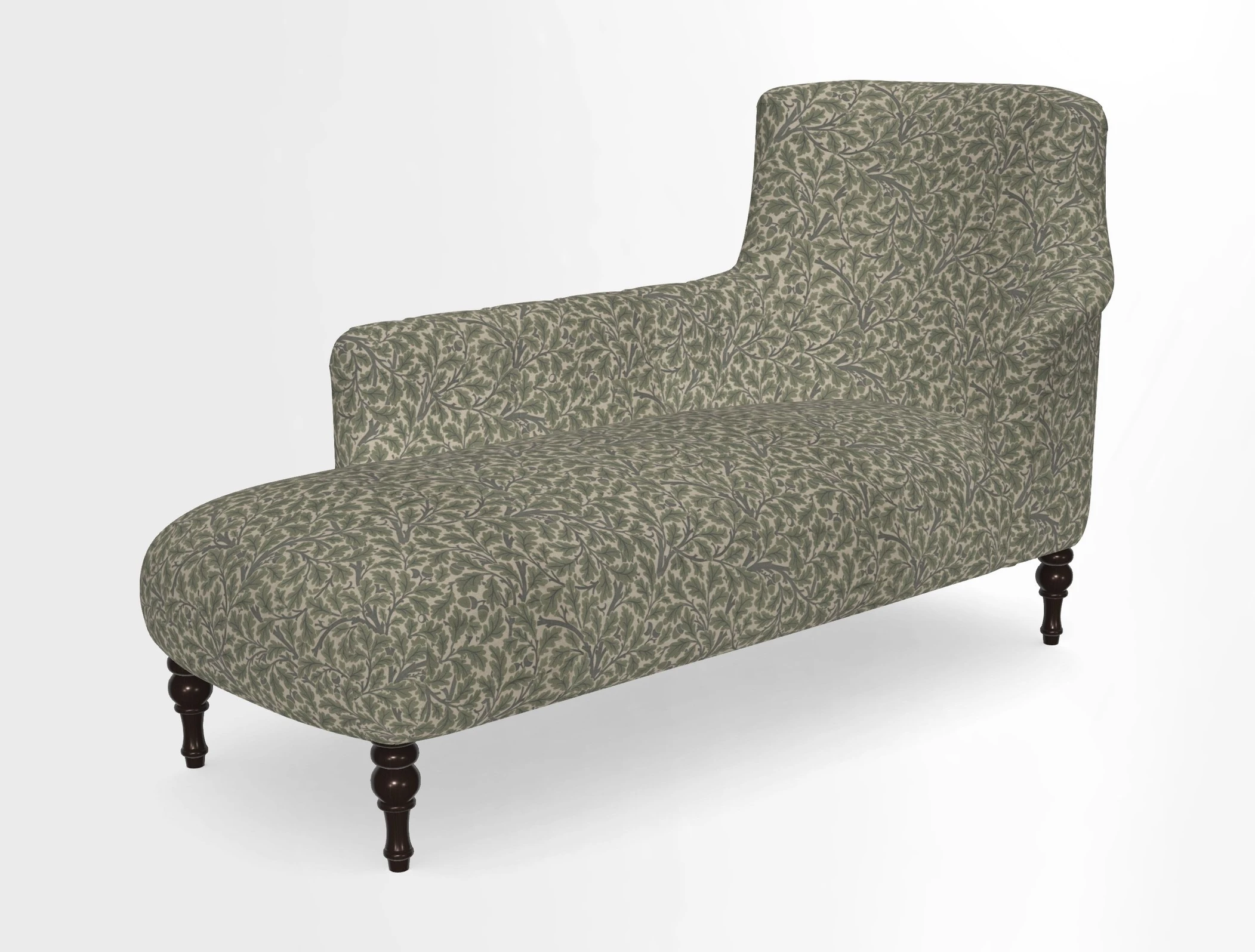 Anglesey LHF Chaise in in J Brown Paolo Lava