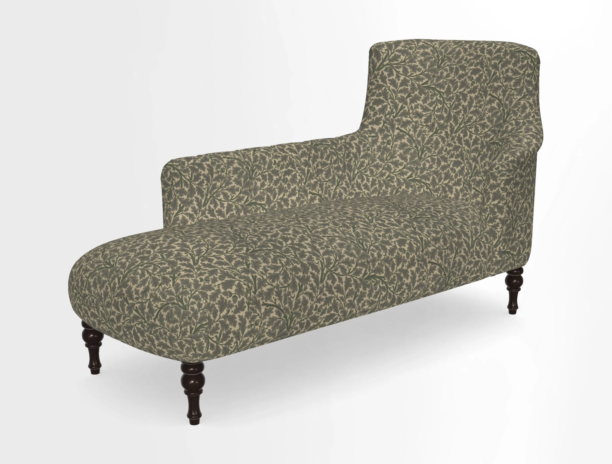 Anglesey LHF Chaise in in J Brown Paolo Lava
