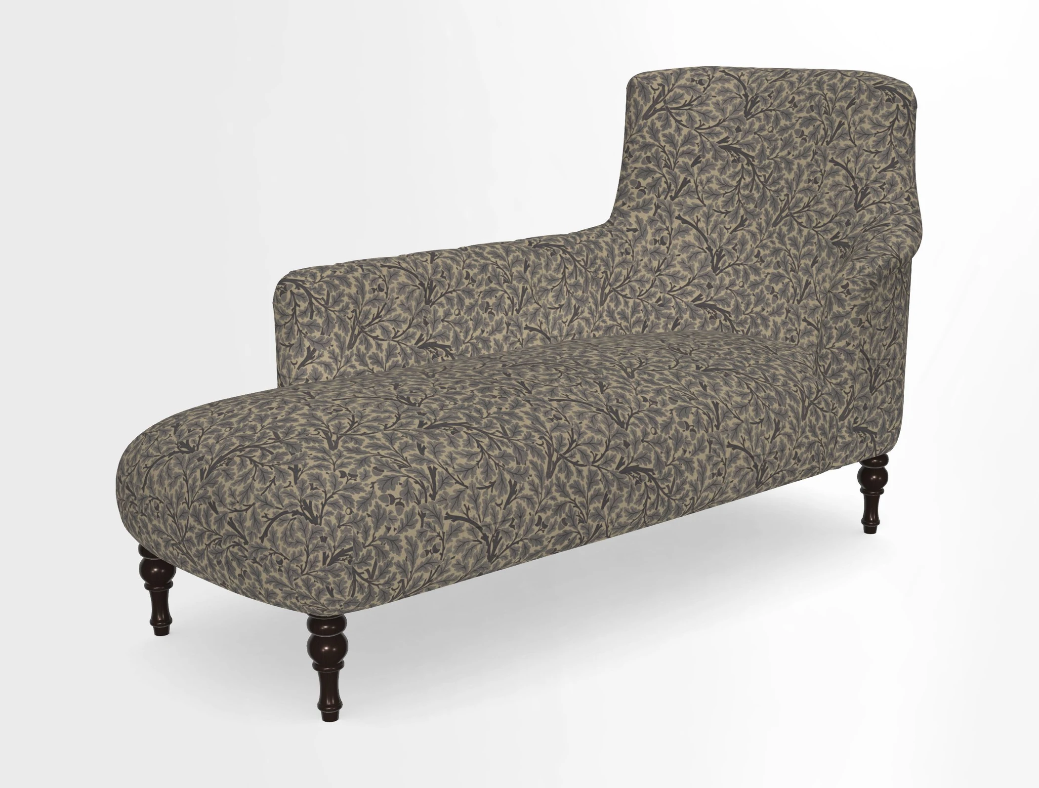 Anglesey LHF Chaise in in J Brown Paolo Lava