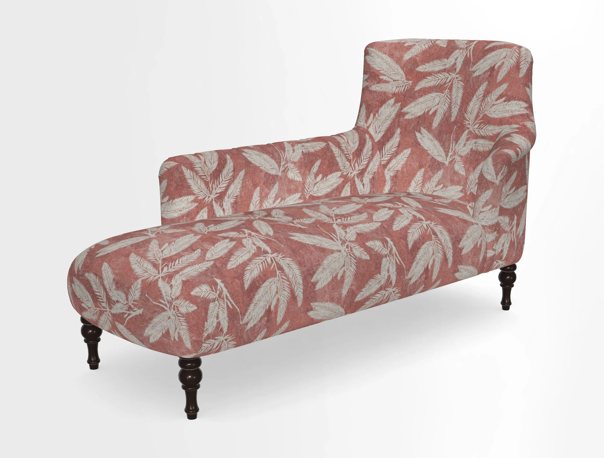 Anglesey LHF Chaise in in J Brown Paolo Lava