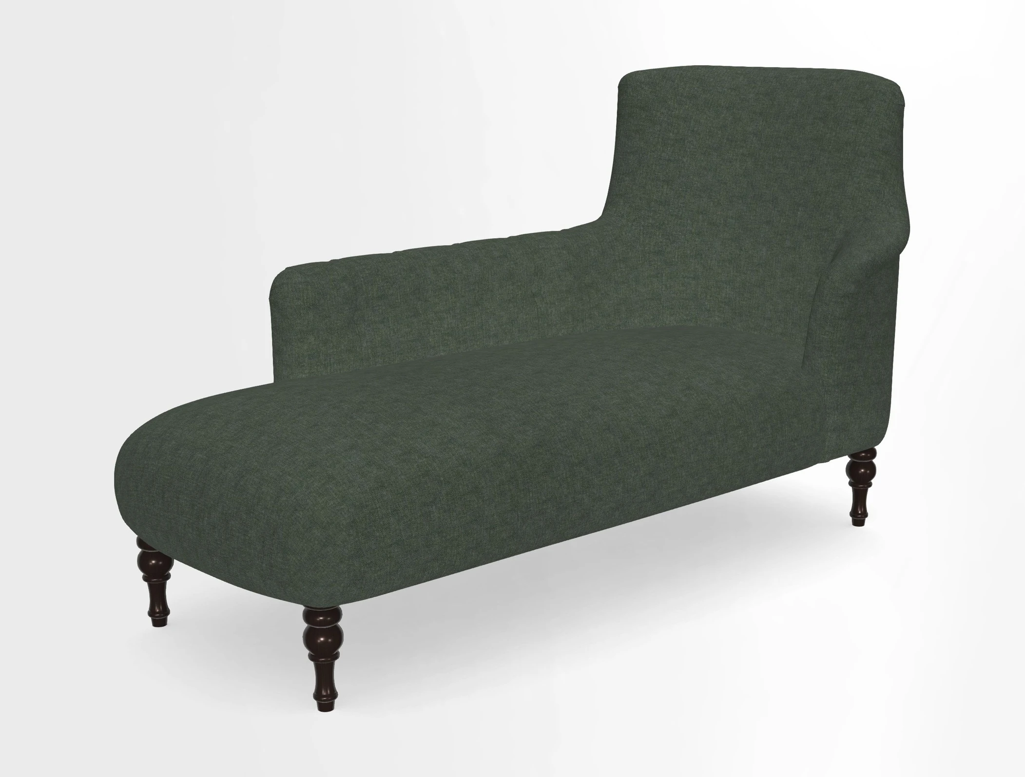 Anglesey LHF Chaise in in J Brown Paolo Lava