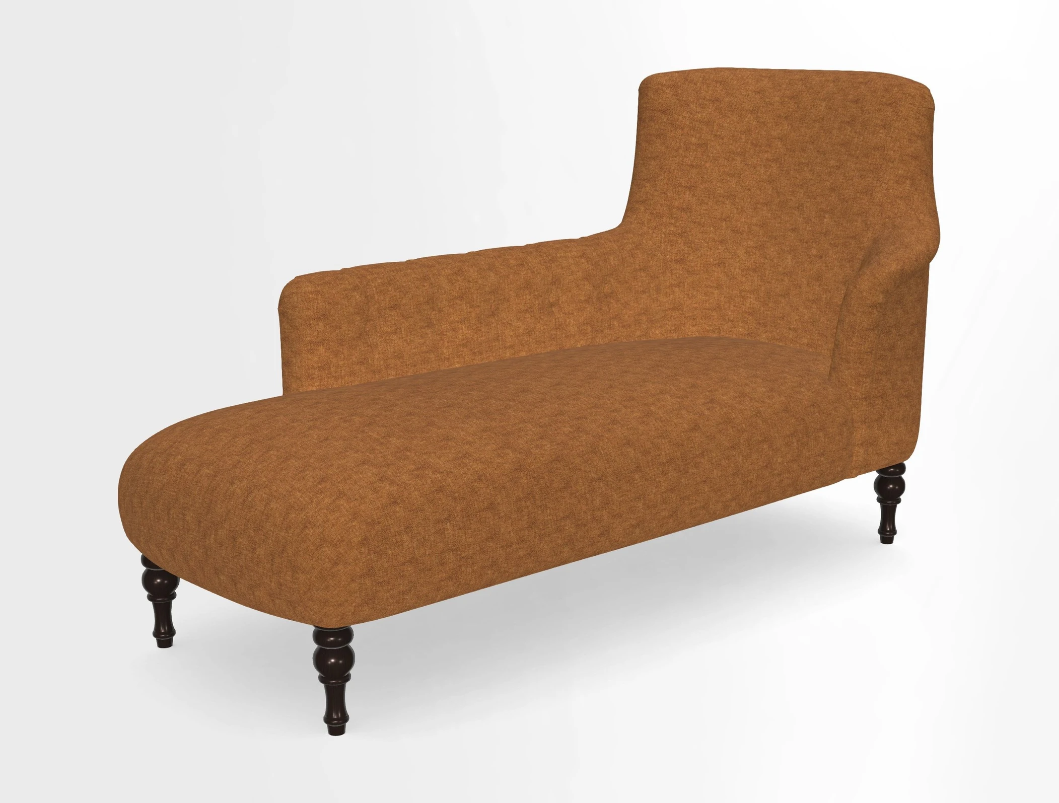 Anglesey LHF Chaise in in J Brown Paolo Lava