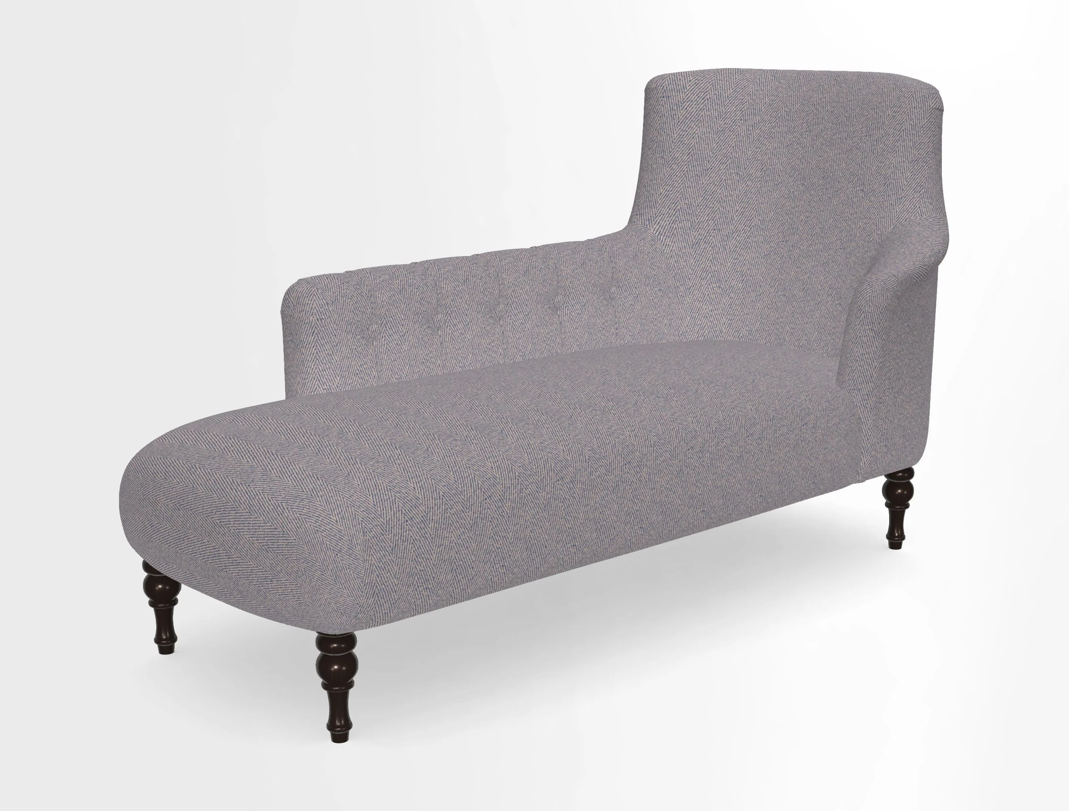 Anglesey LHF Chaise in in J Brown Paolo Lava
