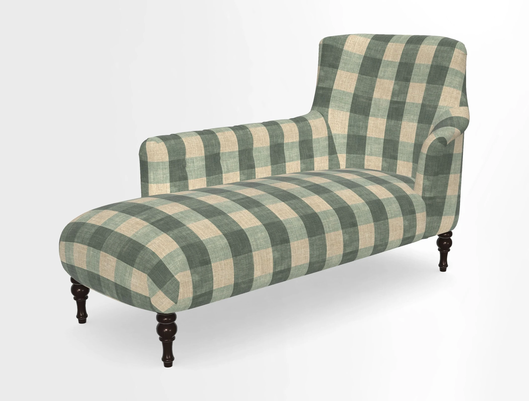 Anglesey LHF Chaise in in J Brown Paolo Lava