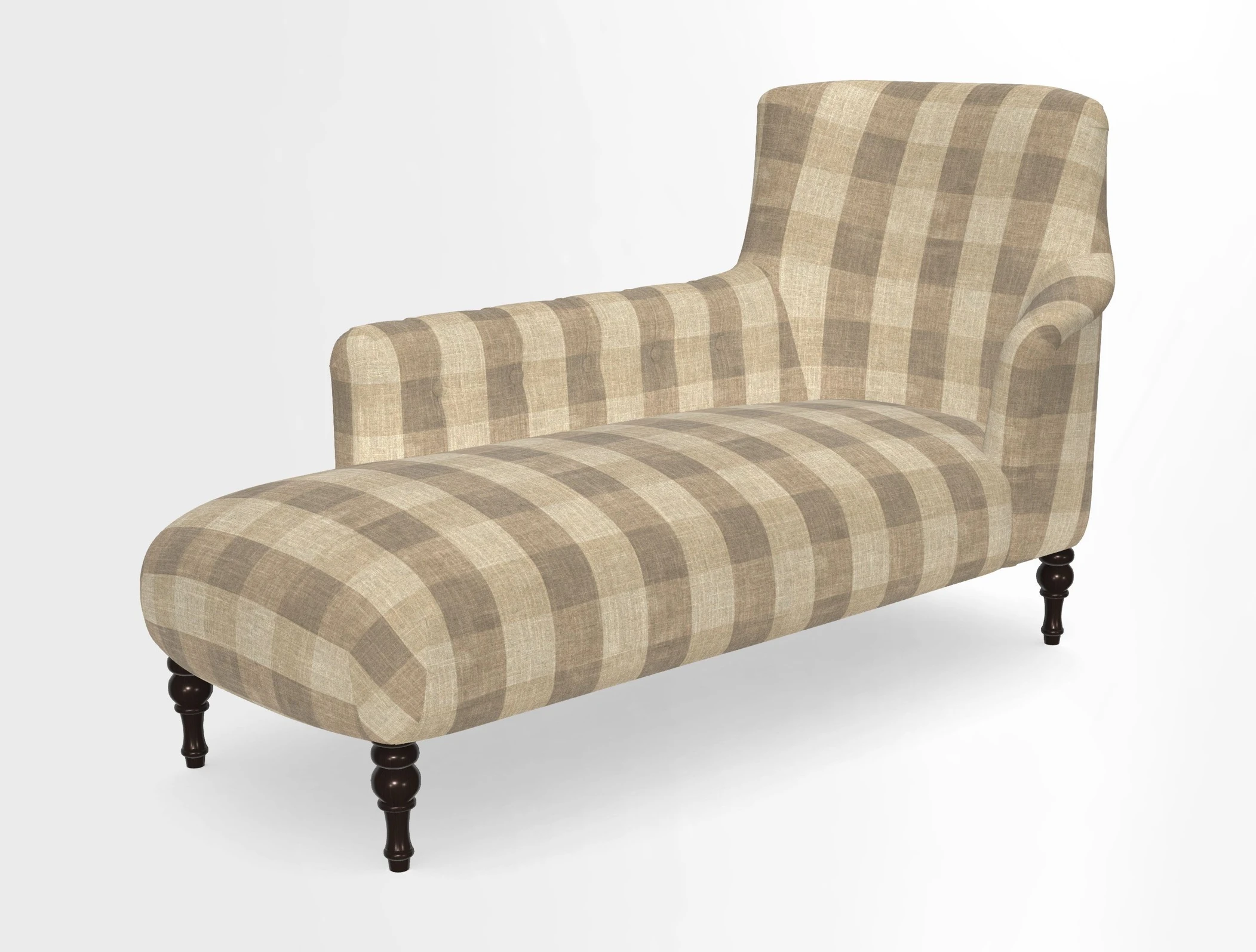 Anglesey LHF Chaise in in J Brown Paolo Lava