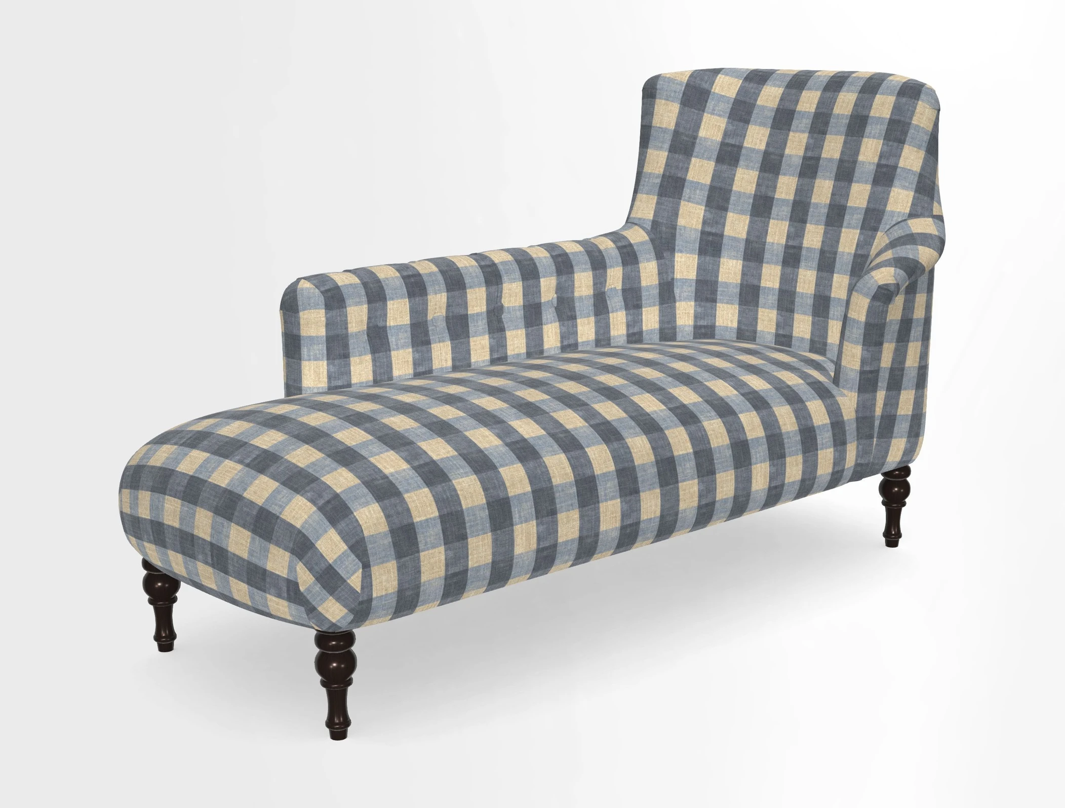Anglesey LHF Chaise in in J Brown Paolo Lava