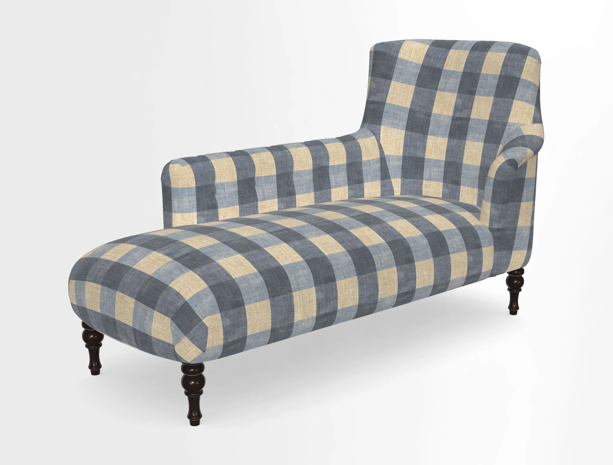 Anglesey LHF Chaise in in J Brown Paolo Lava